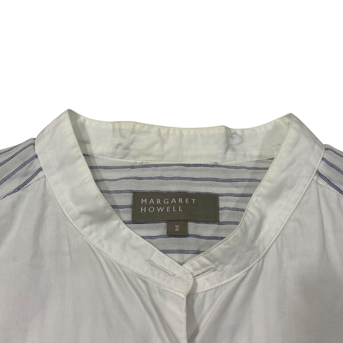 MARGARET HOWELL(マーガレットハウエル) COTTON LINEN SHIRTING