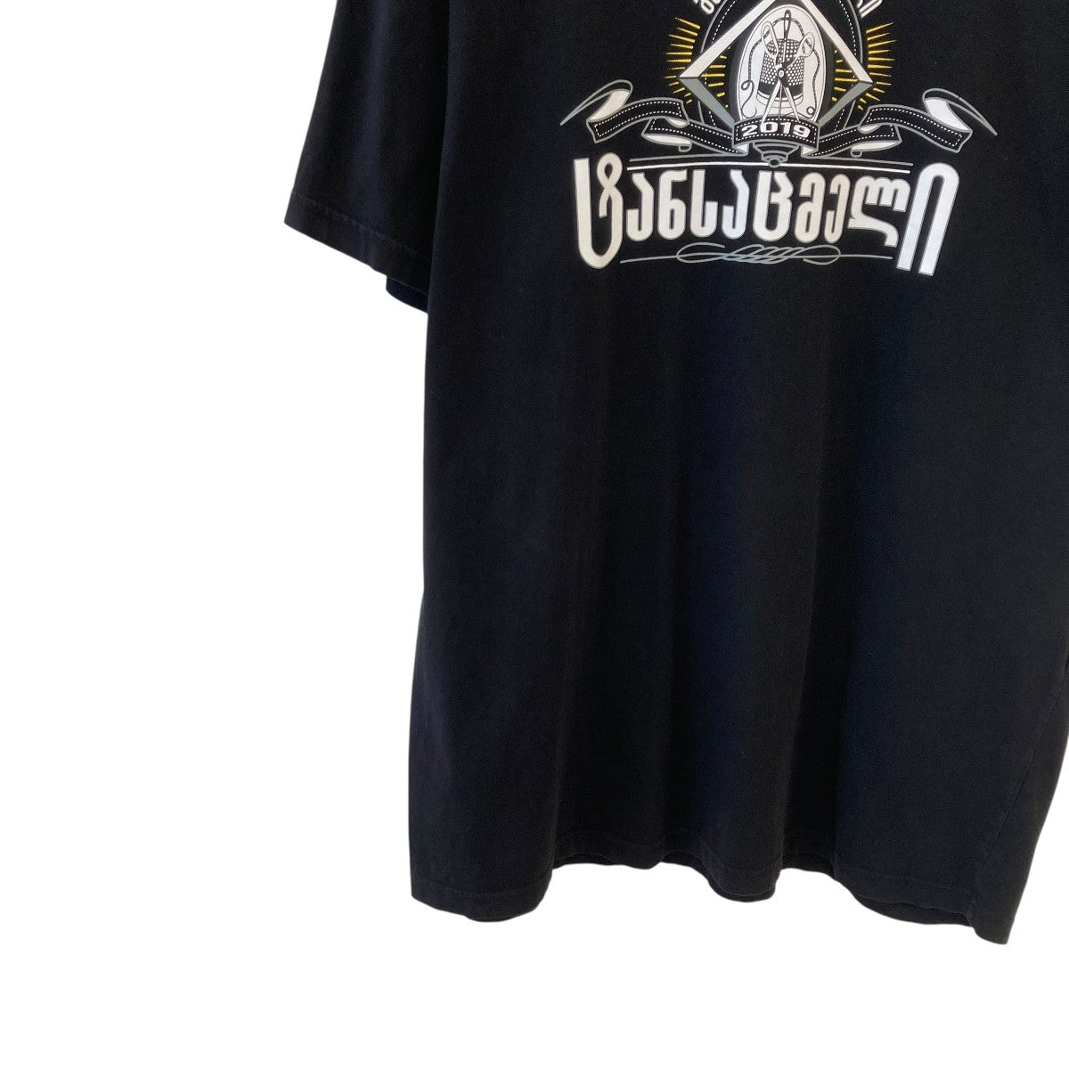 VETEMENTS 19SSSecretSociety半袖カットソーUSS197071 古着・中古-4枚目のアイテム画像