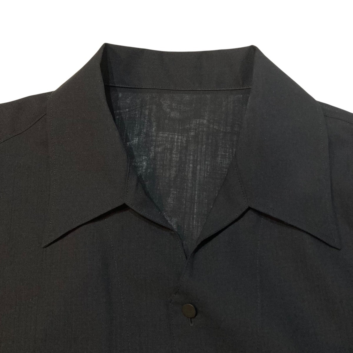 IRENISA 25SSOPEN COLLAR SHORT-SLEEVED SHIRT半袖シャツIH-25SS-B028-EST 古着・中古-3枚目のアイテム画像