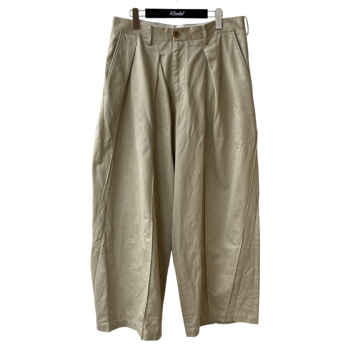 Pleat-design pantsタックパンツ25SS-P-04