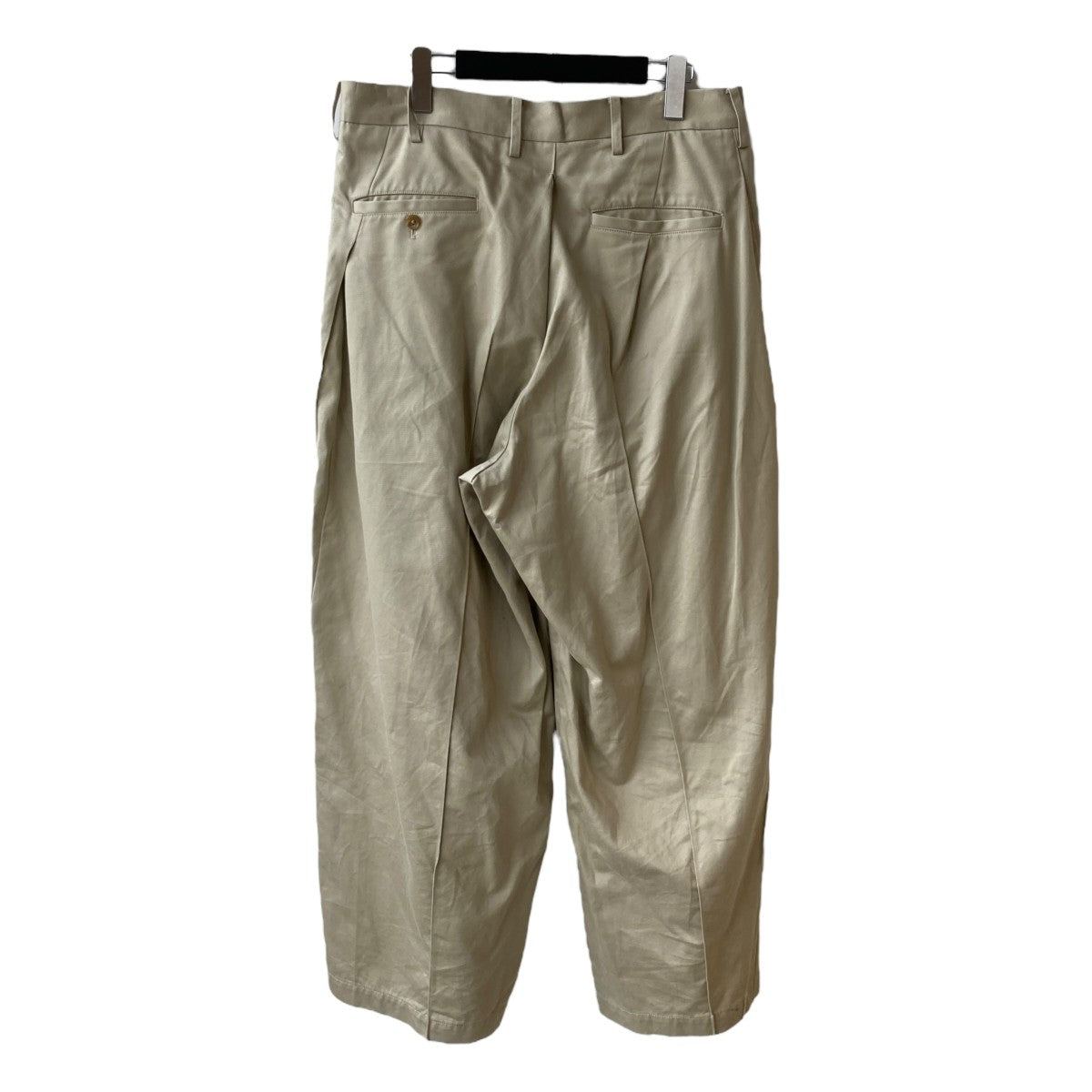 KHOKI(コッキ) 2025SS Pinstripe-pattern pants ピンストライプタック