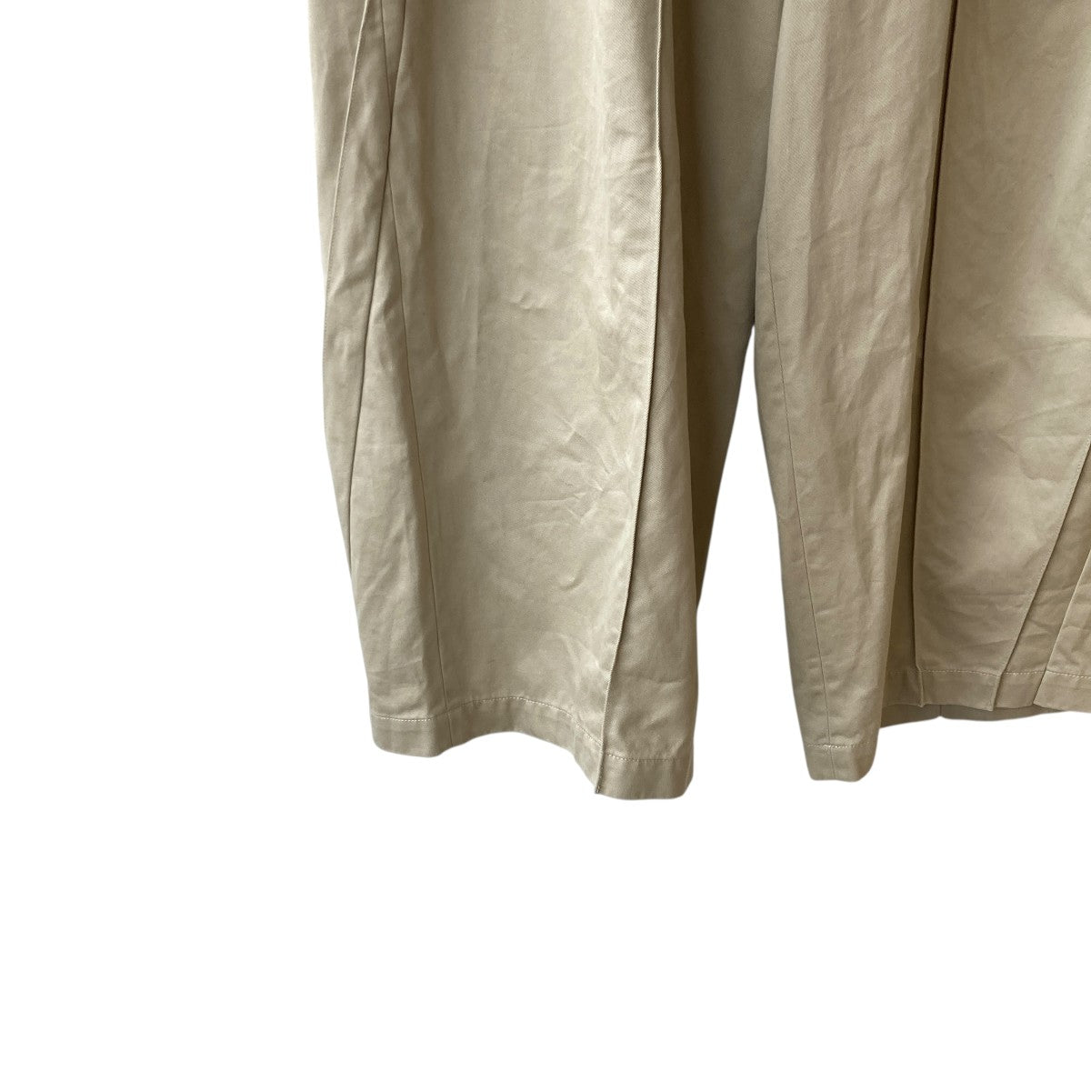 Pleat-design pantsタックパンツ25SS-P-04