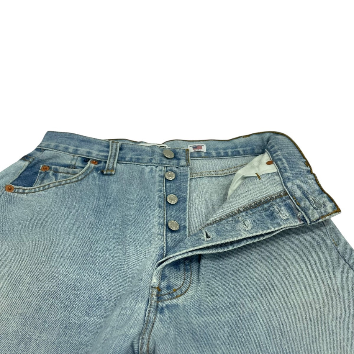 RE／DONE 25SSLEVIS RIDING JEANフレアデニムパンツ25030510000710 古着・中古-3枚目のアイテム画像