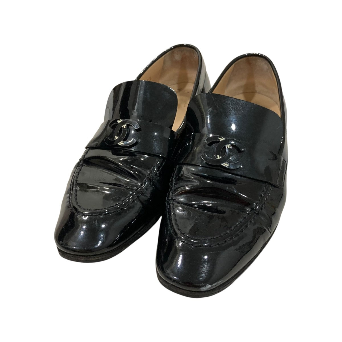 CHANEL(シャネル) ココマークエナメルローファーG33153 G33153