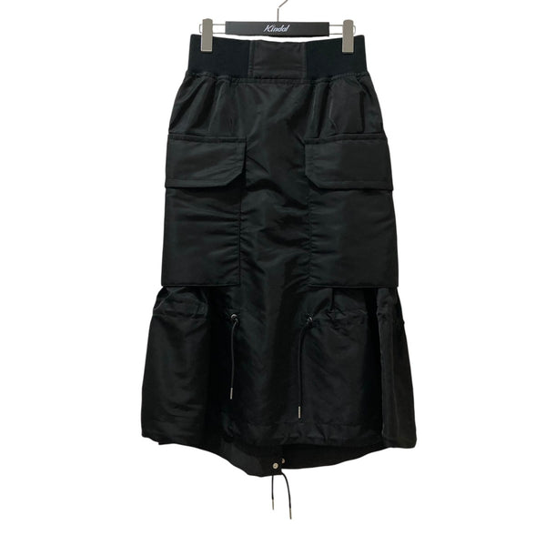 sacai(サカイ) Nylon Twill Mix Skirtナイロンスカート22-06362 22