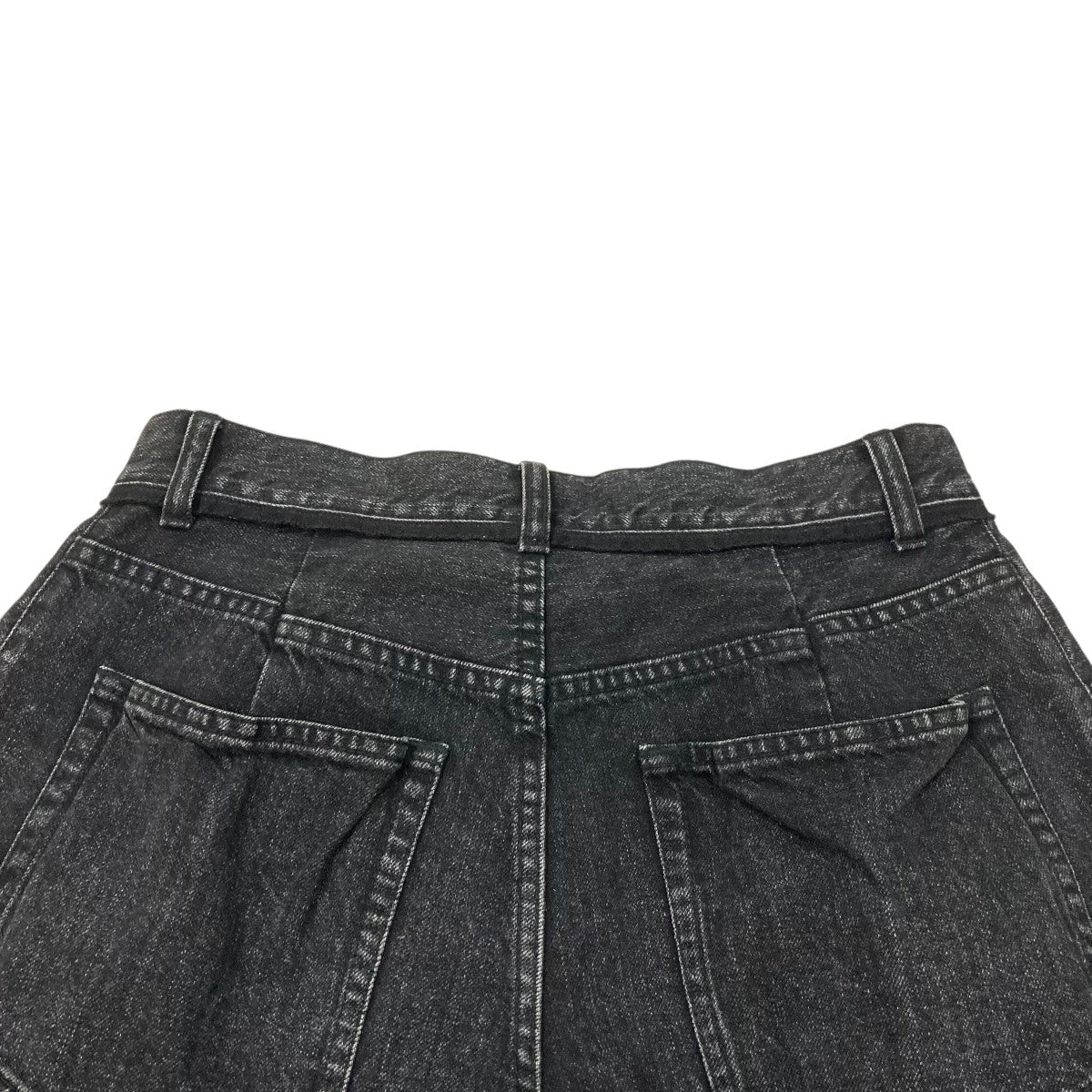 sacai(サカイ) ワイドデニムパンツSCW-210 SCW-210 ブラック