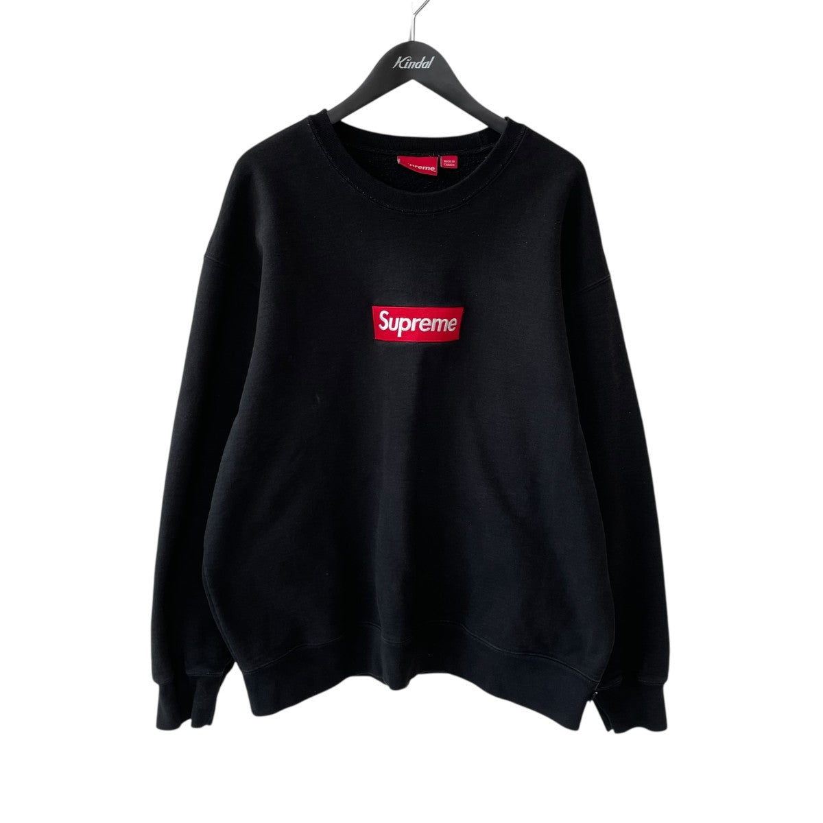 Supreme 長袖カットソー レッド シュプリーム Supreme スウェット スモールボックスロゴ レッド