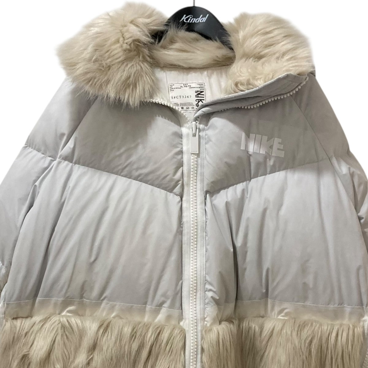 sacai×NIKE NRG RH PARKAダウンジャケットCT3267-043 CT3267-043