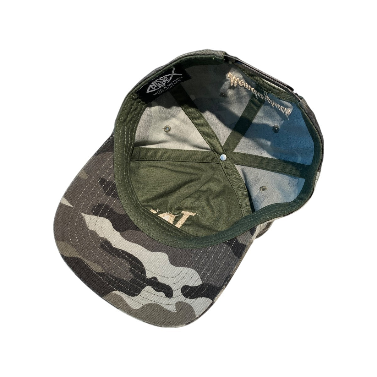 MONDAYSUCK(マンデーサック) OG City Capカモフラージュ柄