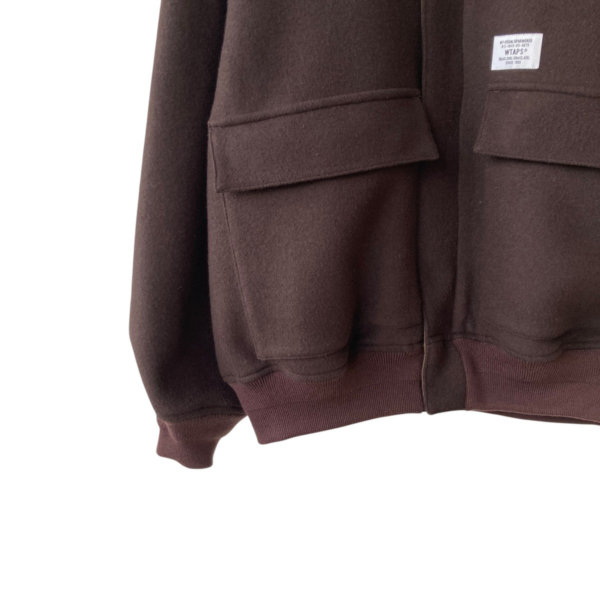 WTAPS(ダブルタップス) 23AWメルトンフライトジャケット232BRDT-JKM04