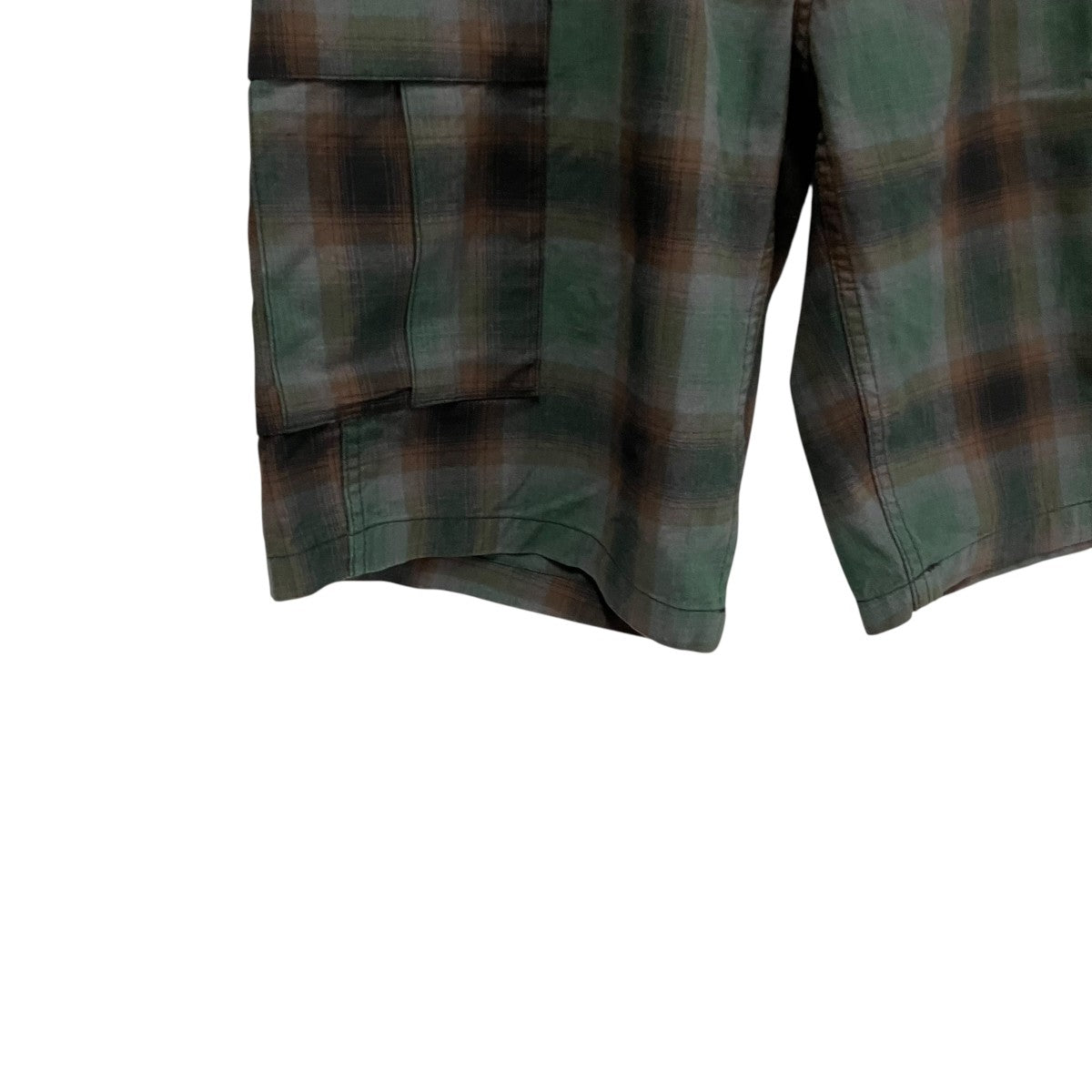 Shadow Plaid Cargo shortチェックハーフパンツ