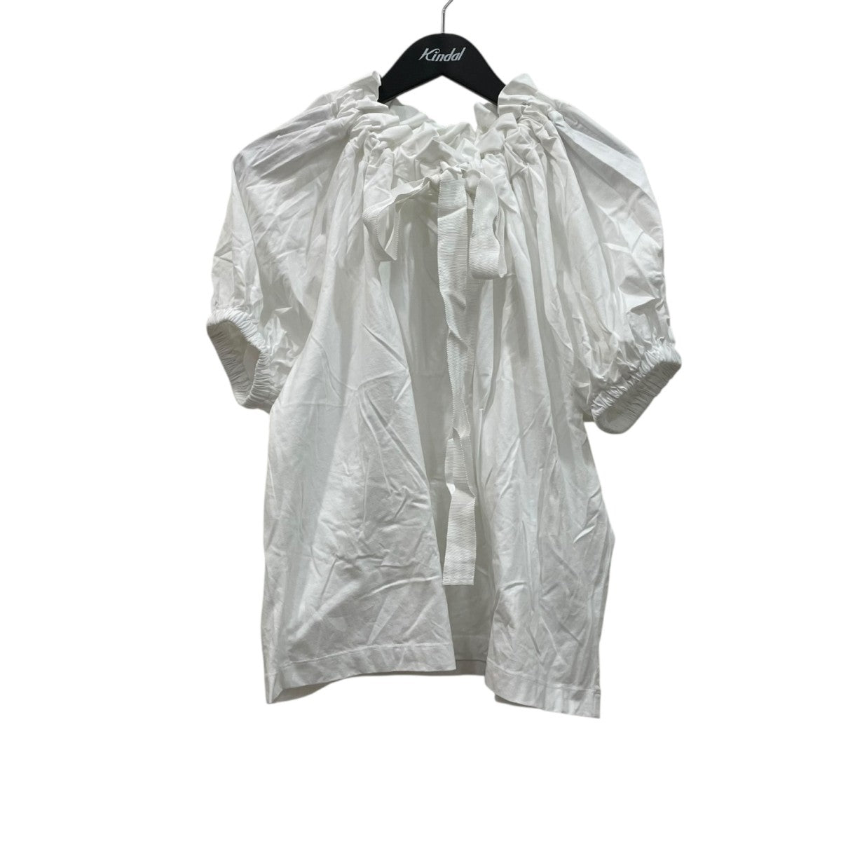 ボリュームジャージー半袖ブラウス25S-JE139-9999