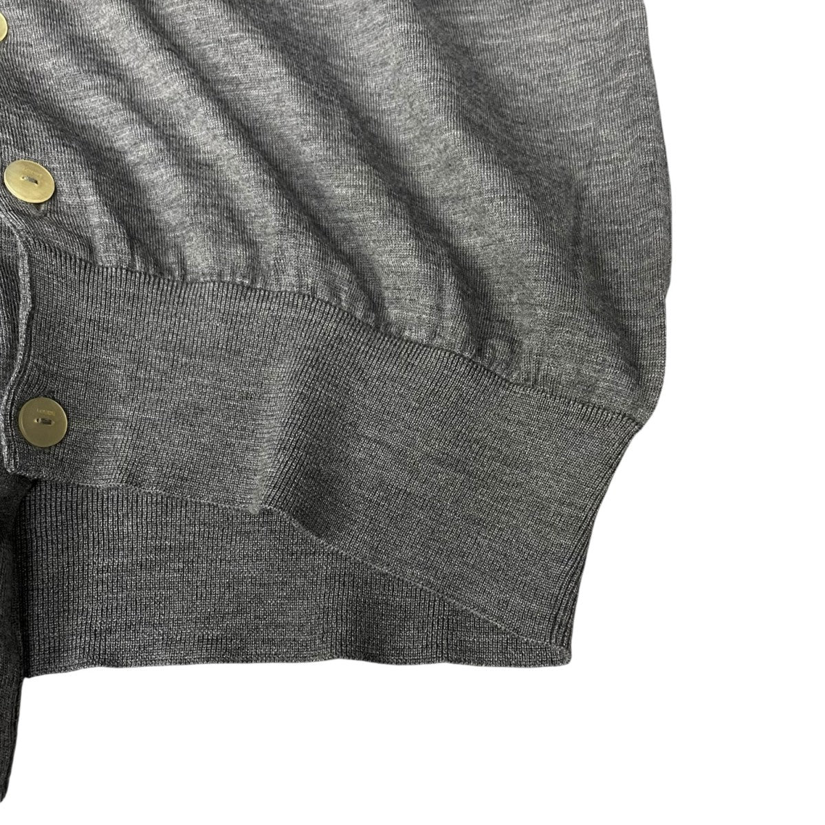 LOEWE(ロエベ) アナグラム刺繍アシンメトリーカーディガンH3109400CO