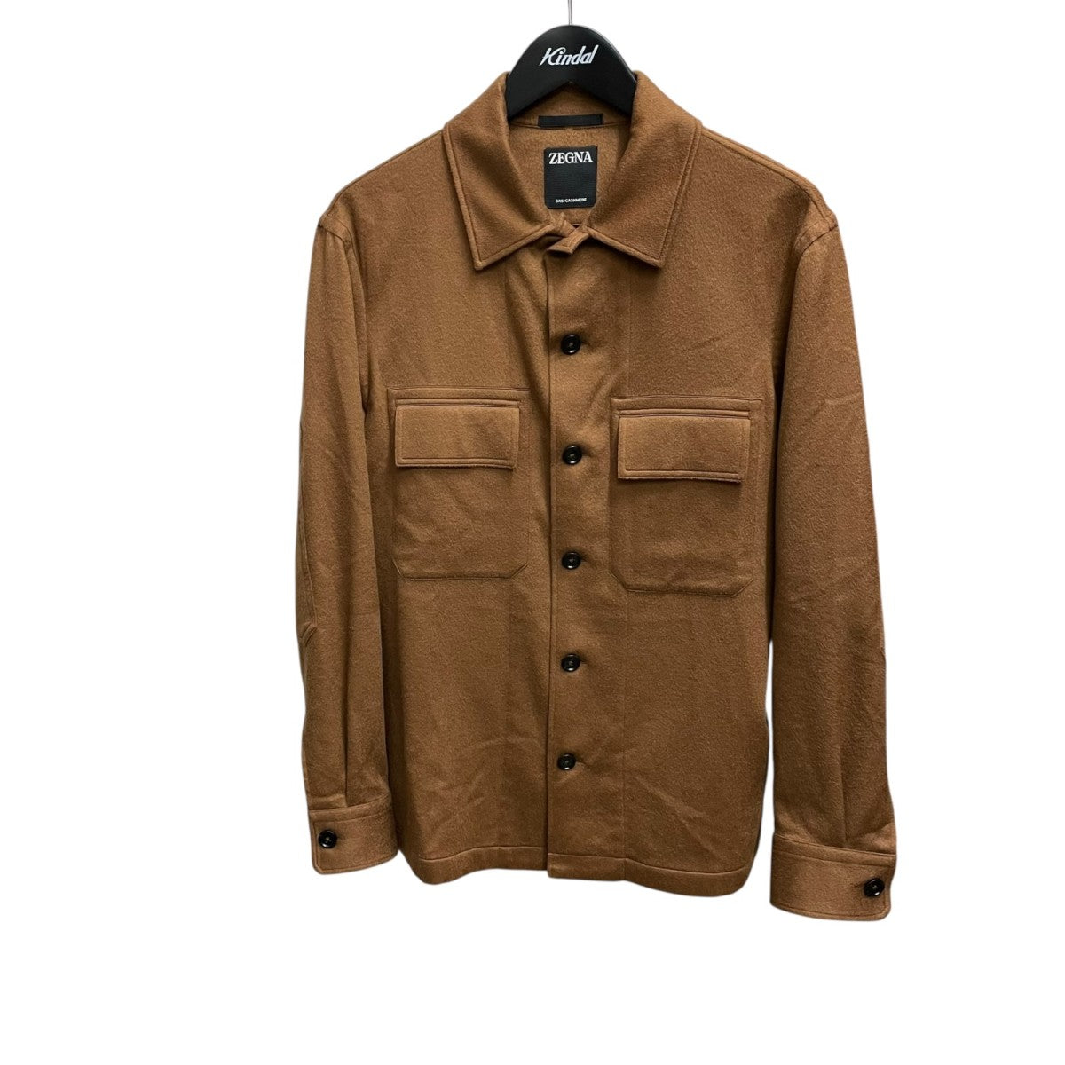 ZEGNA(ゼニア) Oasi Cashmere AlbaオーバーシャツE8V46 E8V46 ブラウン