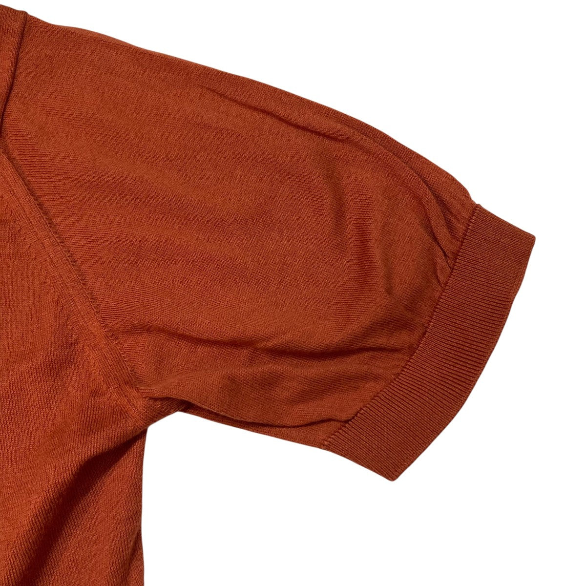 JOHN SMEDLEY(ジョンスメドレー) ヘンリーネック半袖ニット半袖ニット