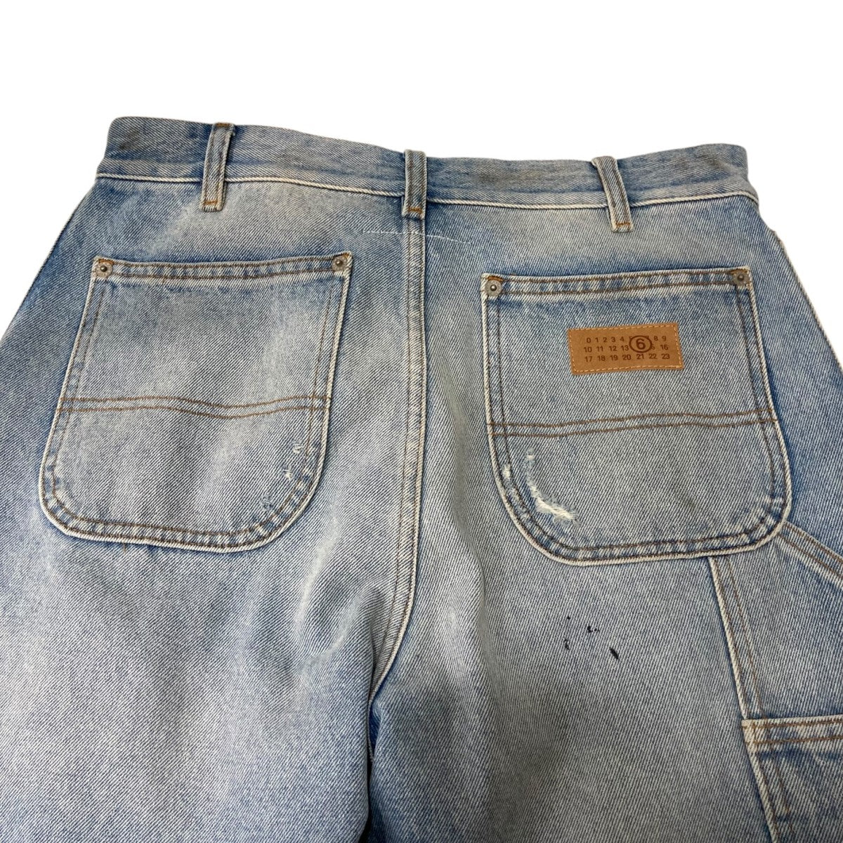 MM6 Maison Margiela 25SSPANTS 5 POCKETSデニムパンツS62LB0183/M30018 古着・中古-4枚目のアイテム画像