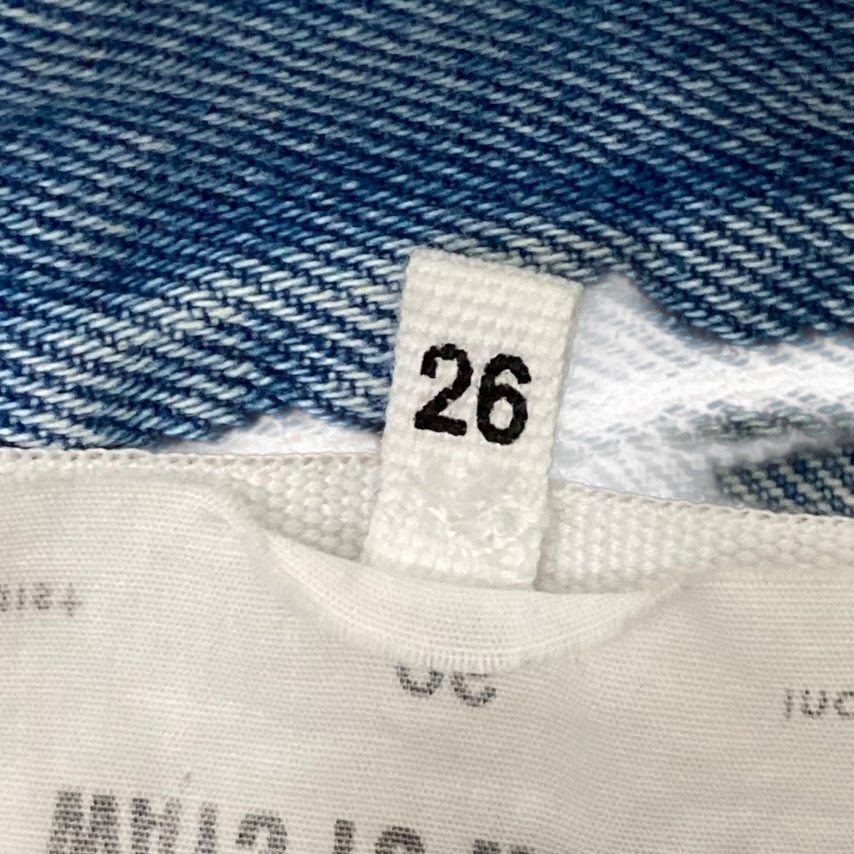 MM6 Maison Margiela 25SSPANTS 5 POCKETSデニムパンツS62LB0183/M30018 古着・中古-6枚目のアイテム画像