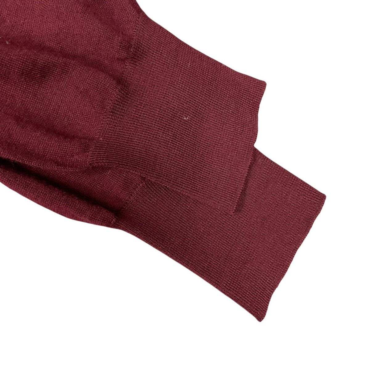 美品✨マルタン・マルジェラ　タートルネック　ボルドー　Sサイズ Maison Margiela(メゾンマルジェラ) タートルネックニットS51HA0899