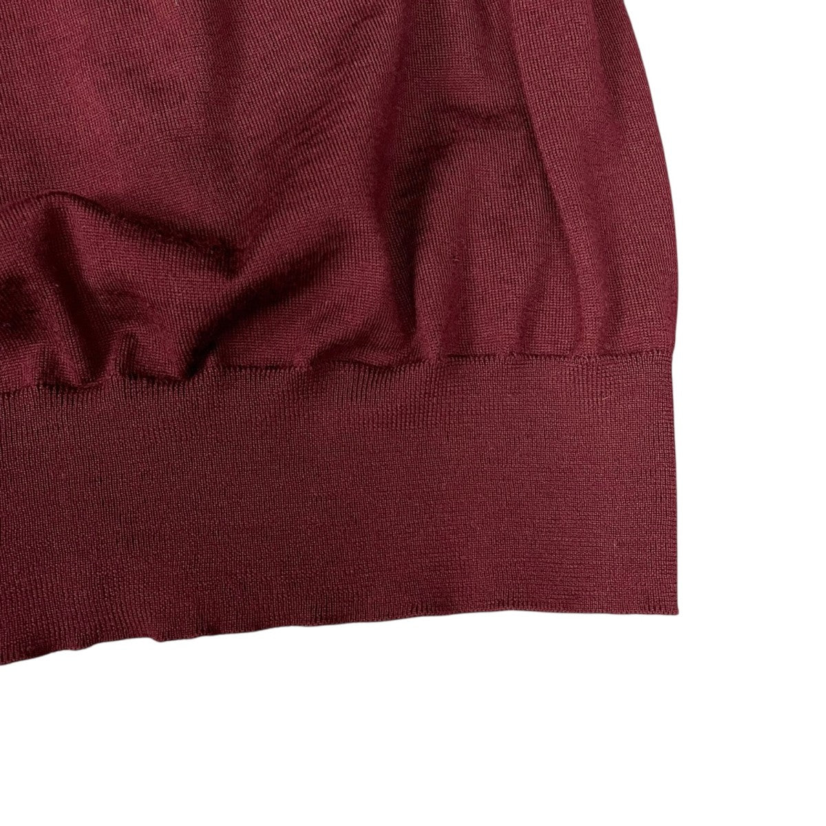 美品✨マルタン・マルジェラ　タートルネック　ボルドー　Sサイズ Maison Margiela(メゾンマルジェラ) タートルネックニットS51HA0899