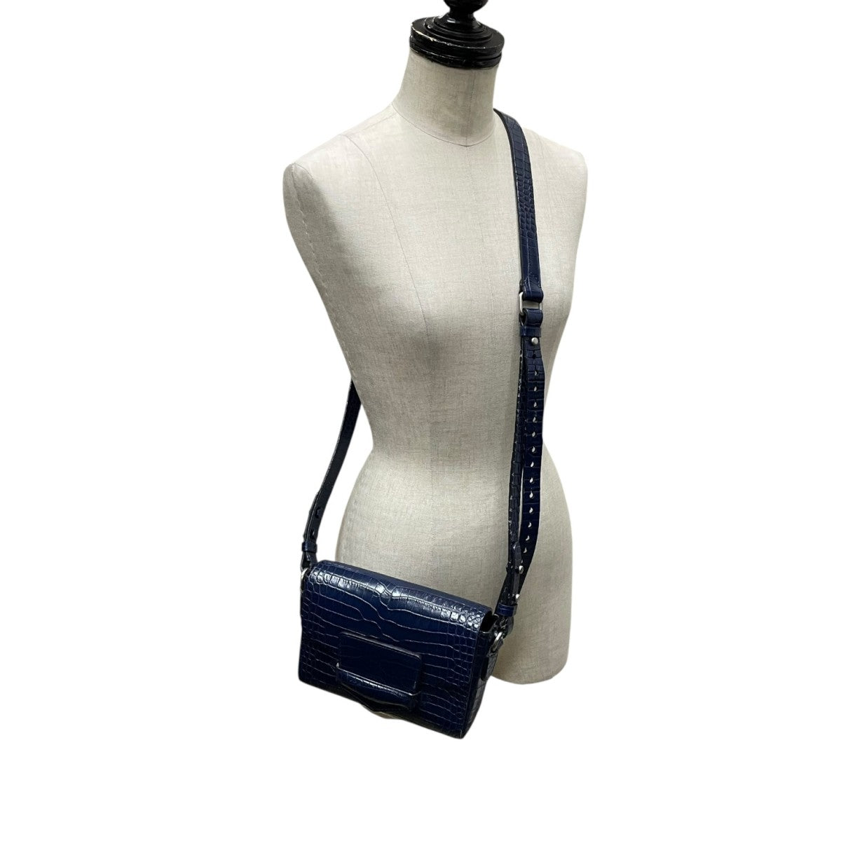 DRIES VAN NOTEN(ドリスヴァンノッテン) 型押し ショルダーバッグ