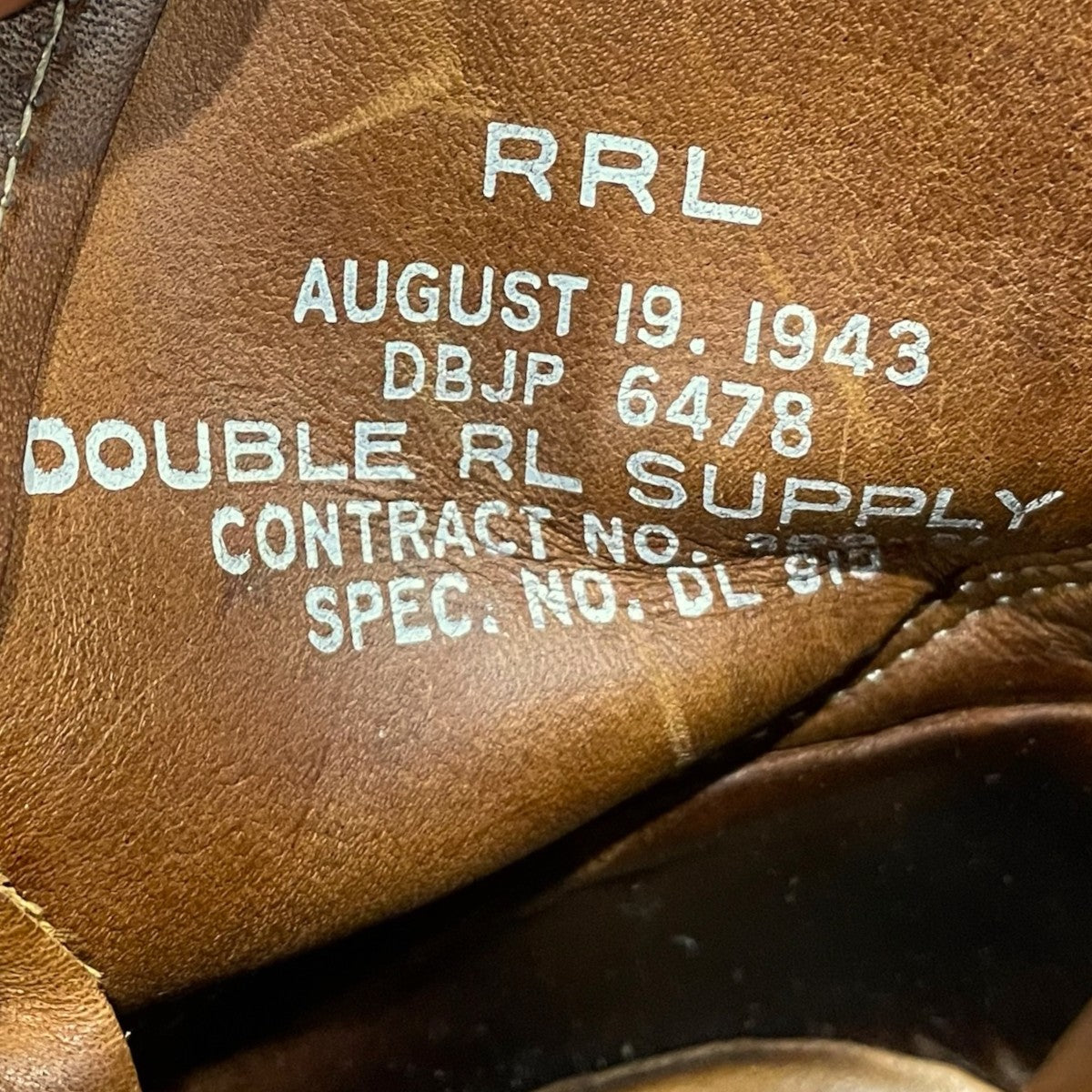 RRL(ダブルアールエル) レースアップブーツ ブラウン サイズ 7｜【公式