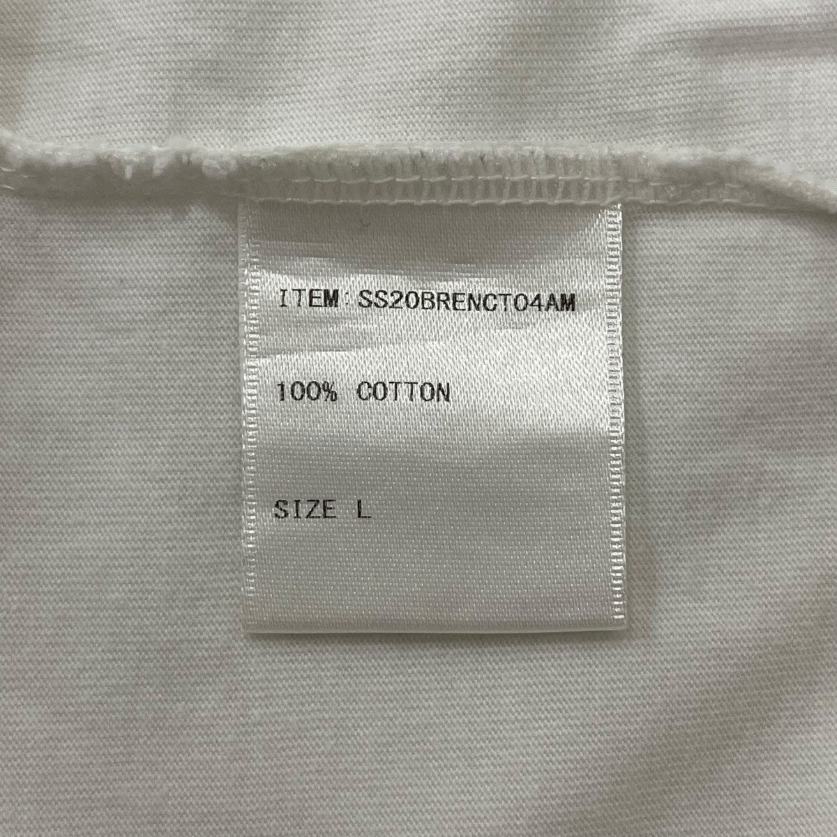 ENNOY リンガーTシャツSS20BRENCT041AM 古着・中古-6枚目のアイテム画像