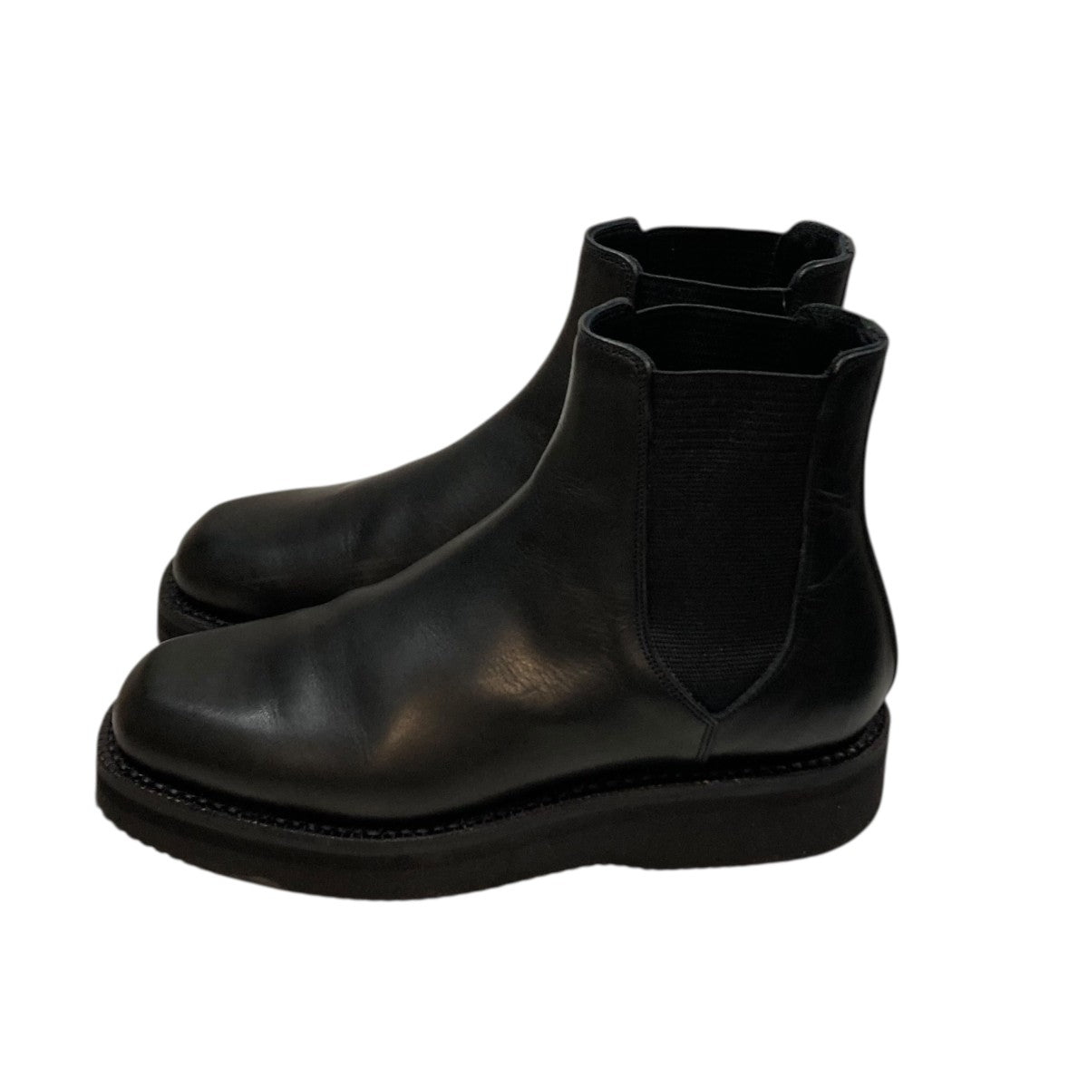 AURALEE(オーラリー) LEATHER SQUARE BOOTSサイドゴアブーツA22AS01FT