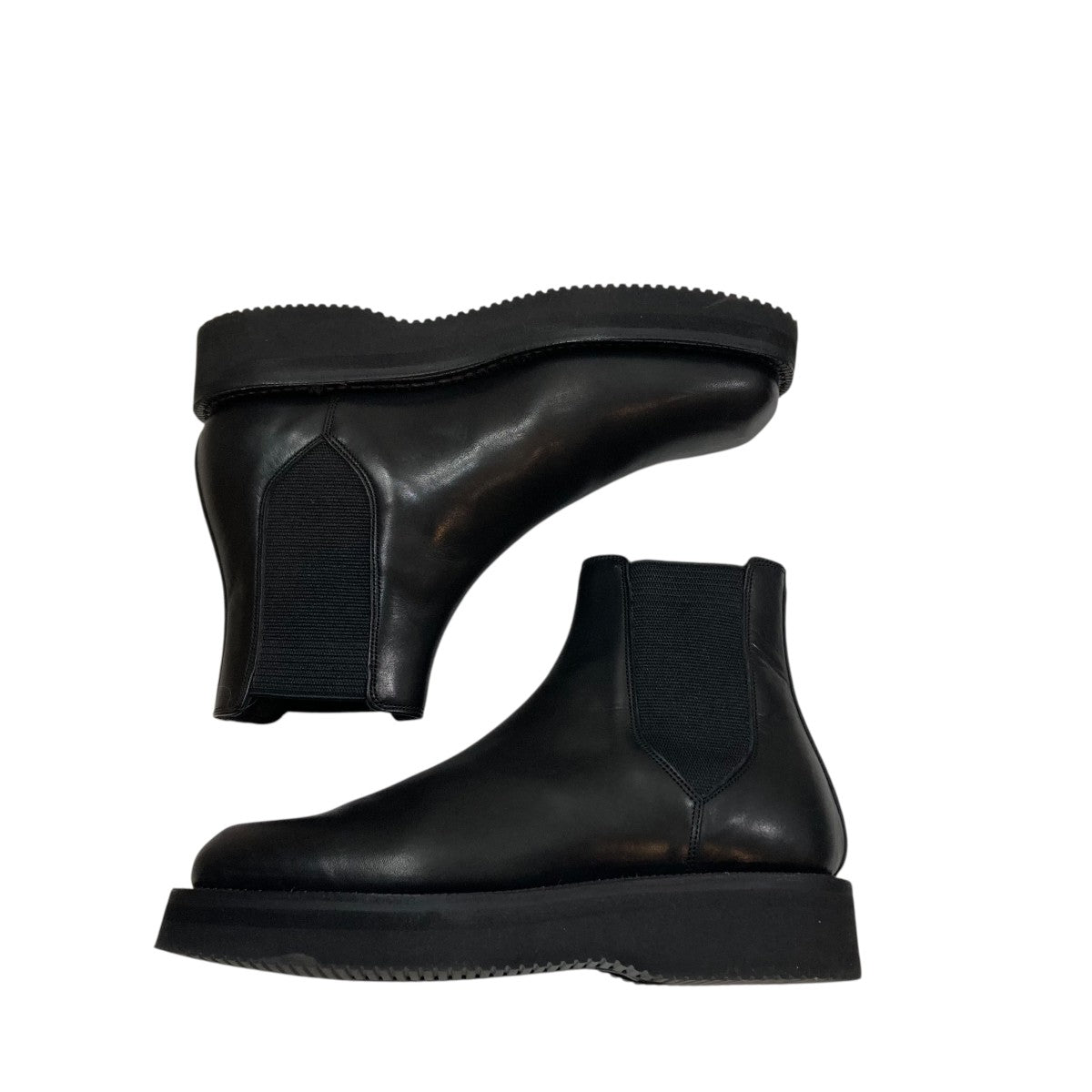 AURALEE(オーラリー) LEATHER SQUARE BOOTSサイドゴアブーツA22AS01FT