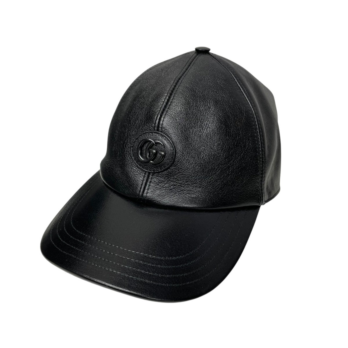 GUCCI(グッチ) キャップ727238 727238 ブラック サイズ L(59cm