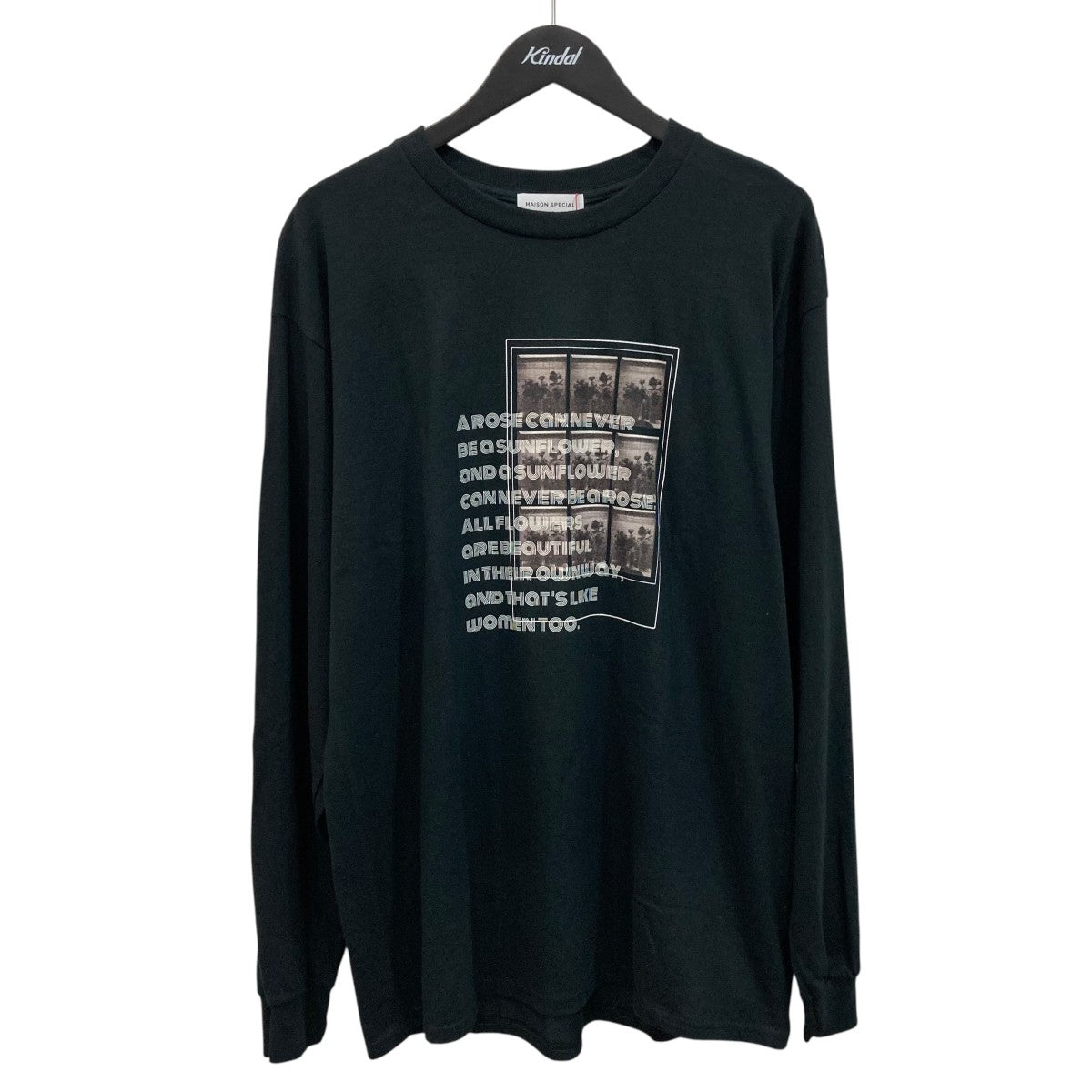 MAISON SPECIAL KITCHENFLOWER長袖カットソー21242415317 古着・中古-1枚目のアイテム画像
