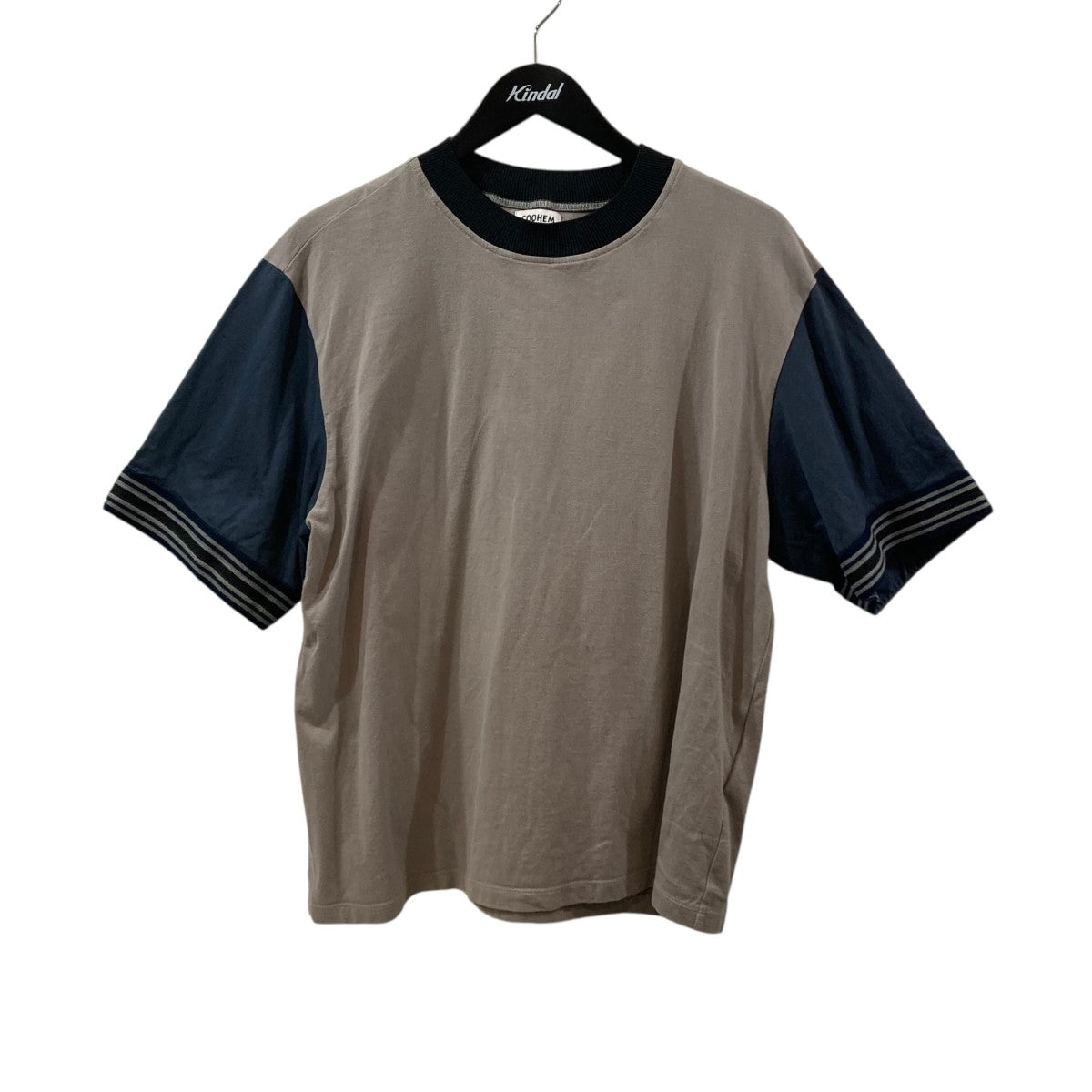 KNIT RINGER T-SHIRT半袖カットソー13-242-030