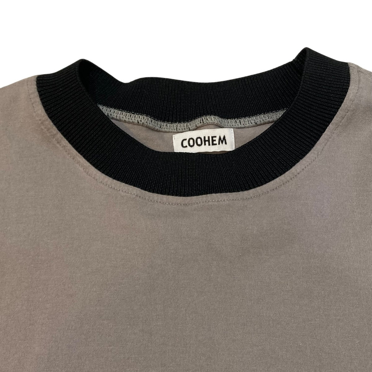 KNIT RINGER T-SHIRT半袖カットソー13-242-030