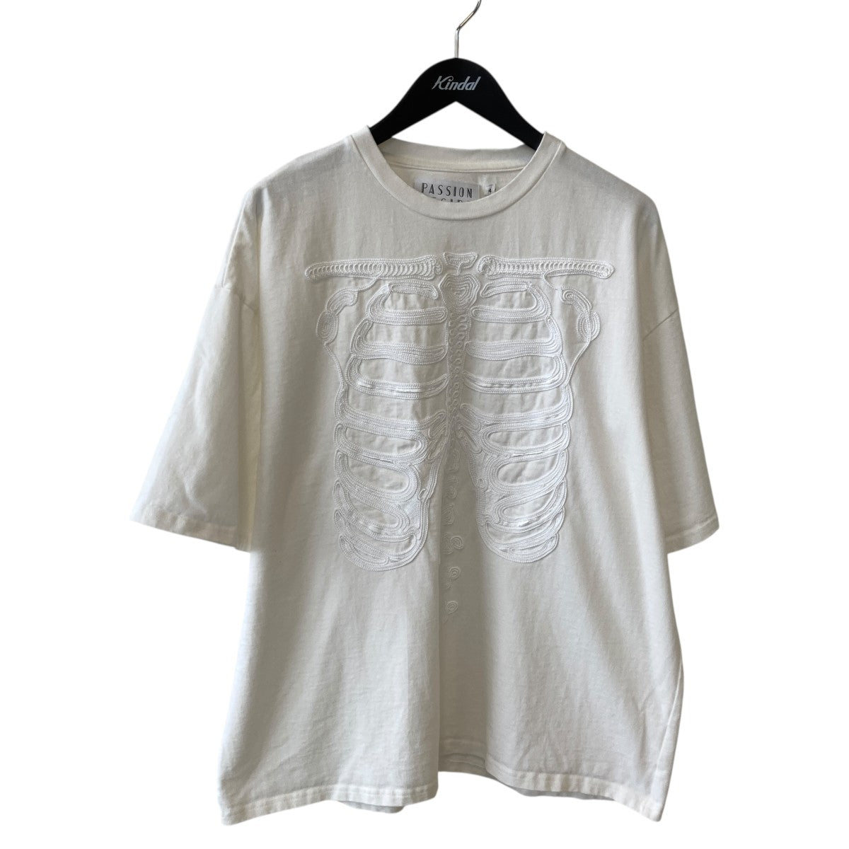 el conductorH 25SSCORD EMBROIDERED T-SHIRT ’BONESTシャツPD25SC03 古着・中古-1枚目のアイテム画像