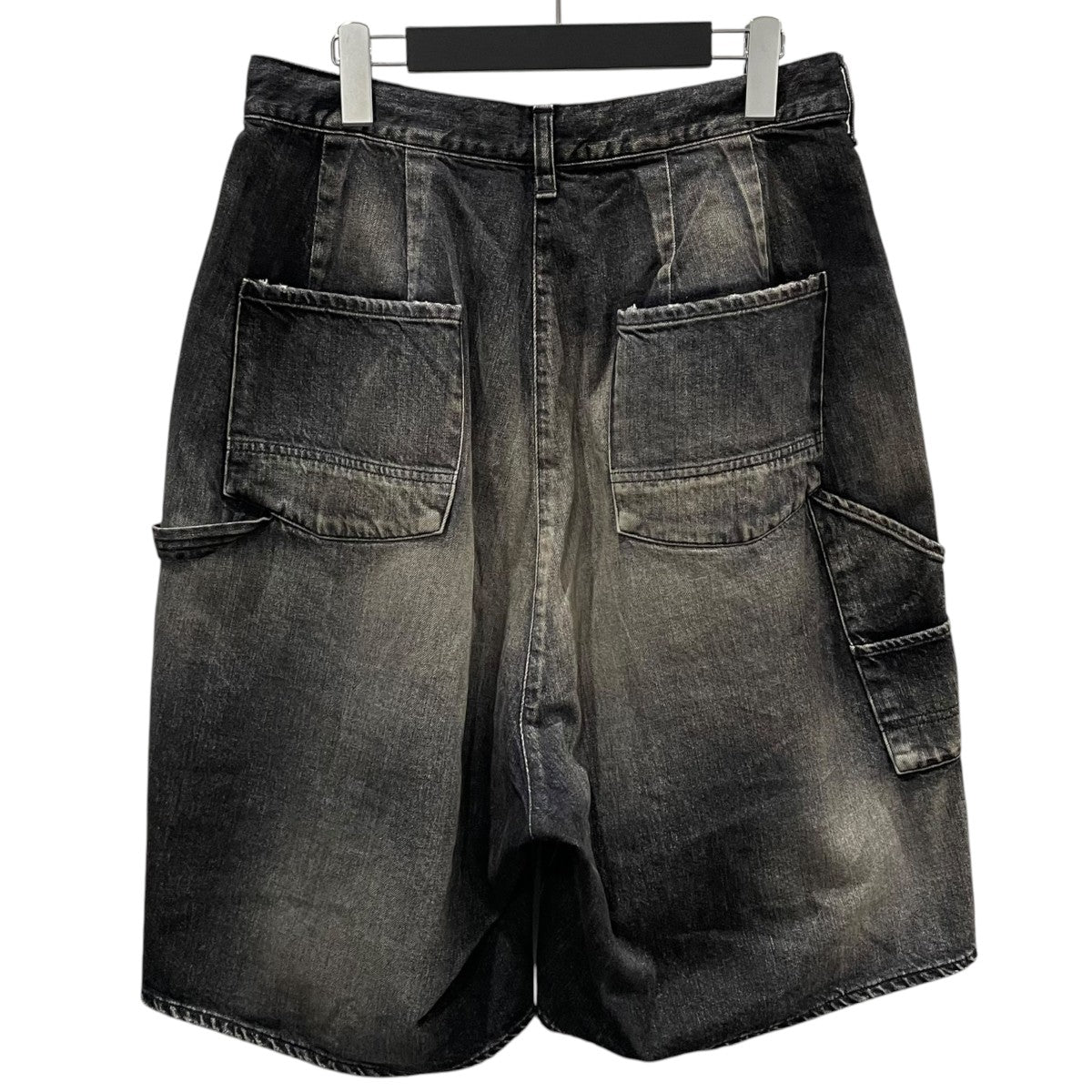 25SS 加工デニムハーフパンツ BOXY DENIM PAINTER SHORTS EX ボクシーデニムペインターショーツ エクスクルーシブ ANC-1LDK-04