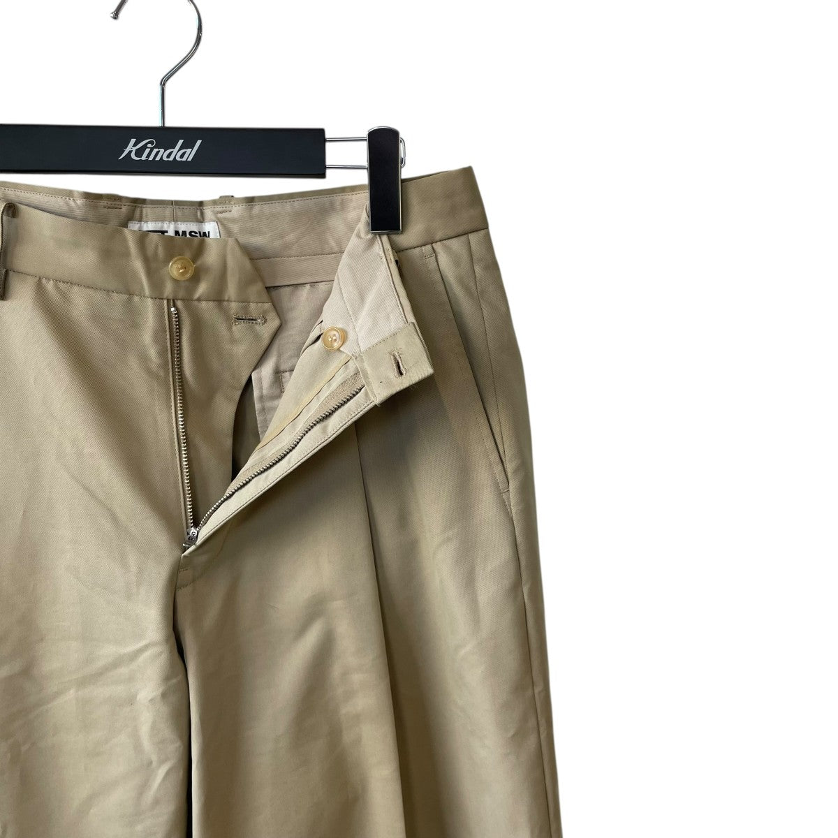 TTT MSW Cotton Polyester Wide SlacksスラックスTTT-2023SS-PT08 TTT