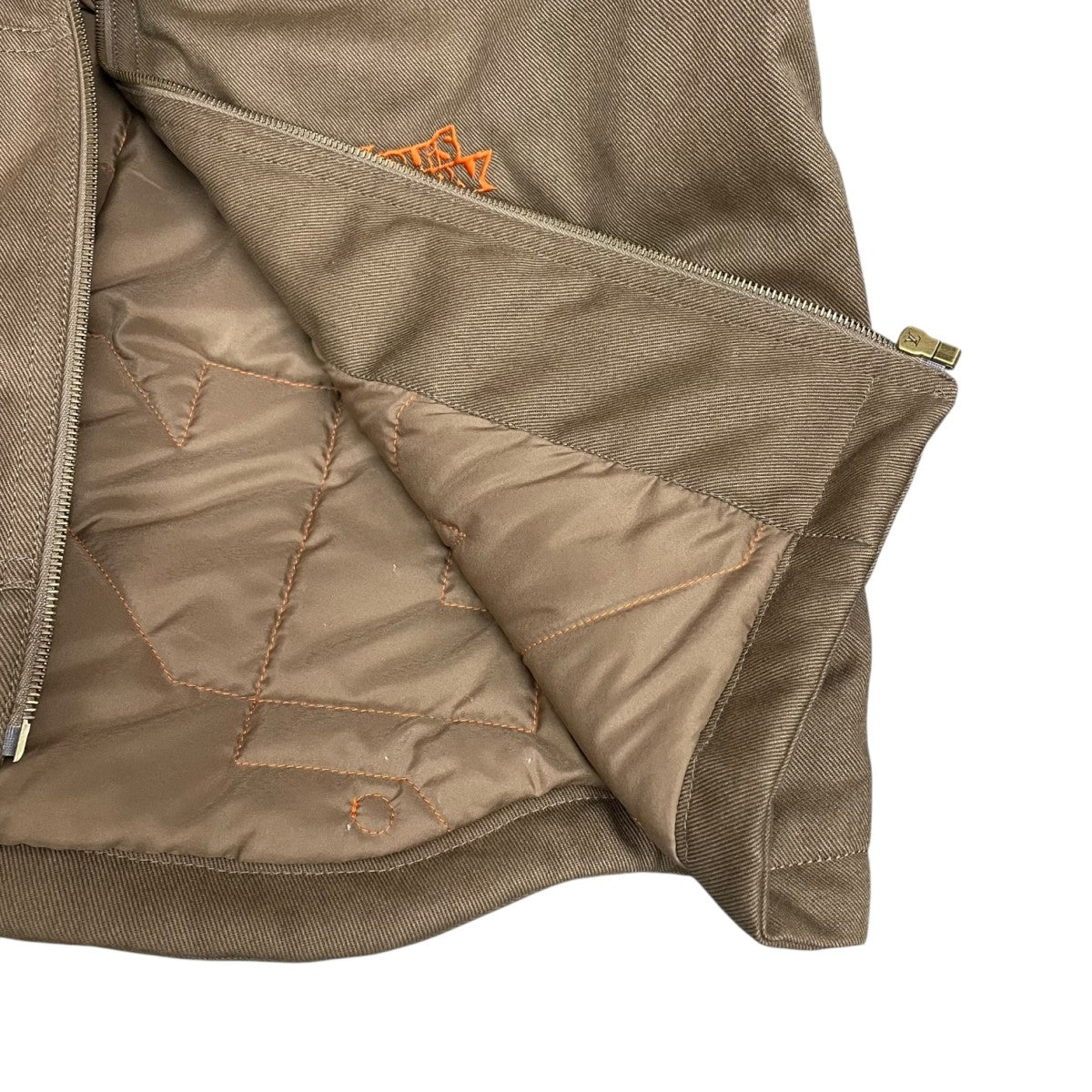 LOUIS VUITTON ベージュ 23SS ジップアップジャケット 48 LOUIS VUITTON ベージュ 23SS ジップアップジャケット 48 LOUIS