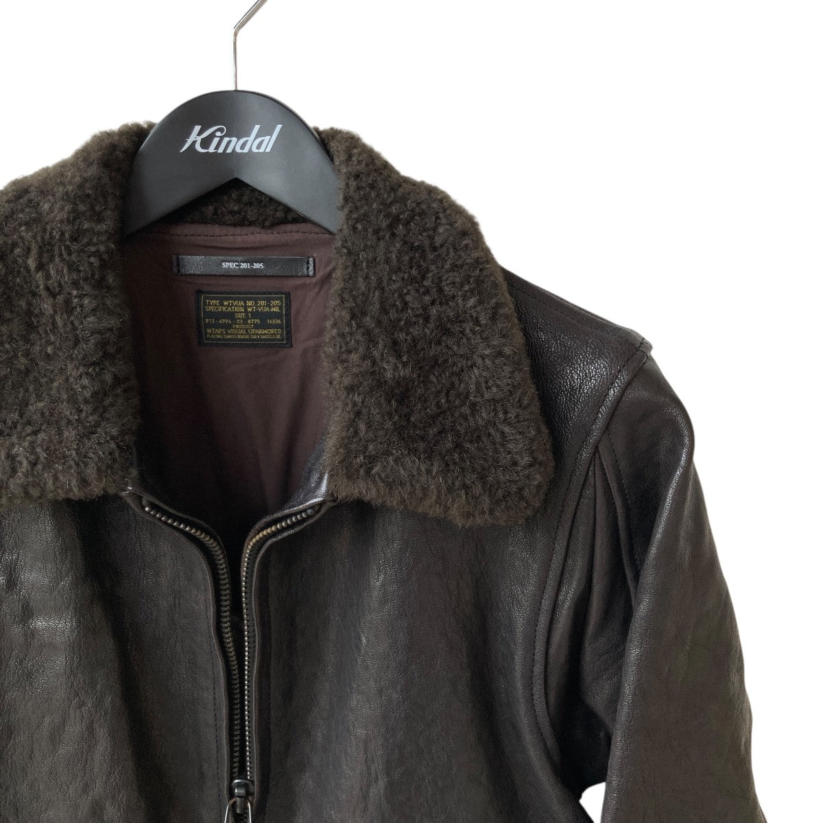 WTAPS(ダブルタップス) 13AWレザージャケット132SPDT-JKN02 132SPDT