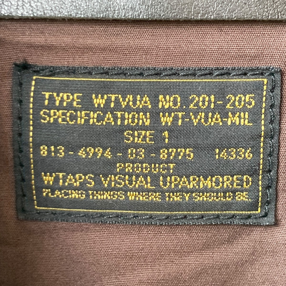 WTAPS(ダブルタップス) 13AWレザージャケット132SPDT-JKN02