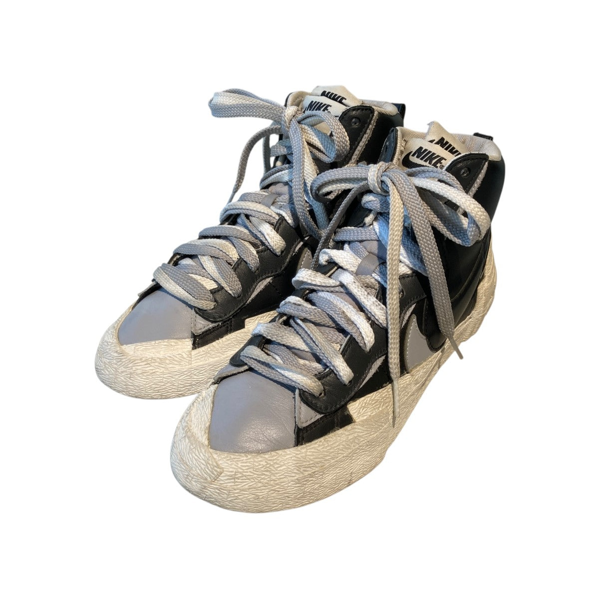 NIKE×sacai BLAZER MIDハイカットスニーカーBV0072-002 古着・中古-1枚目のアイテム画像