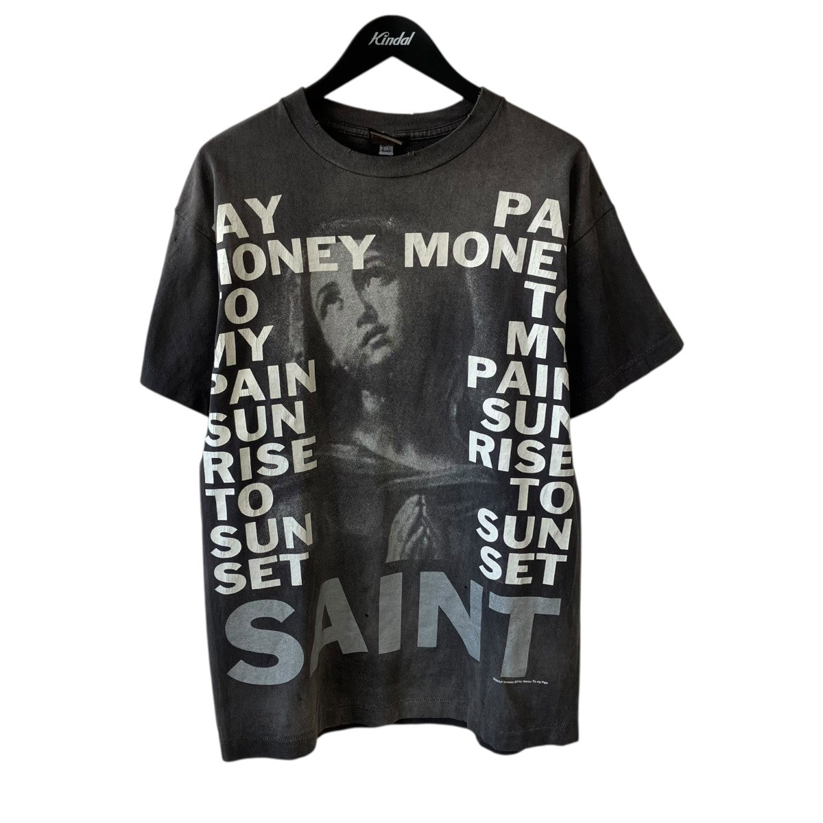 SAINT MICHAEL PTP SS TEE STAY REALTシャツSM-YS8-0000-C49 古着・中古-1枚目のアイテム画像