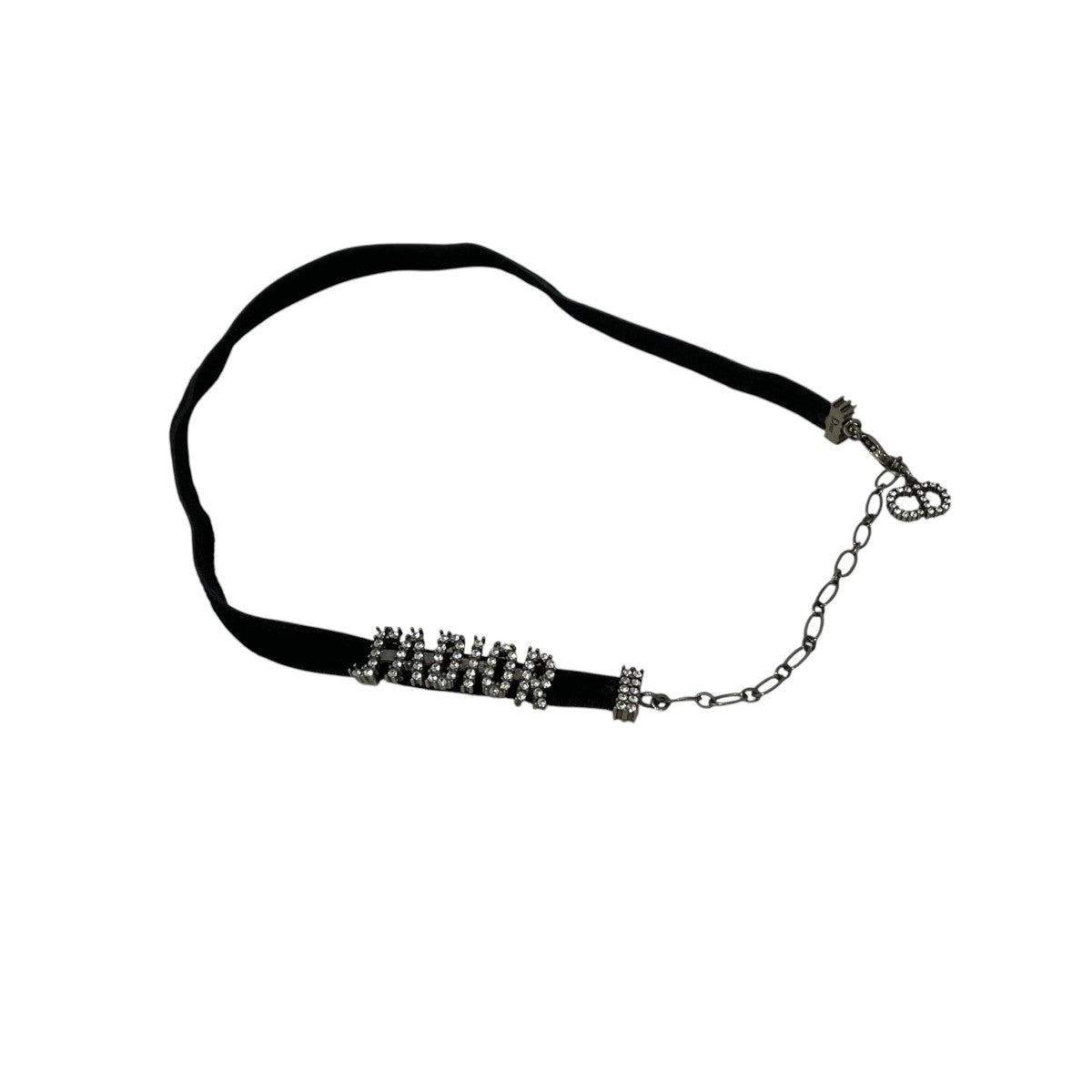 Christian Dior J’ADIOR ラインストーンチョーカー 古着・中古-1枚目のアイテム画像