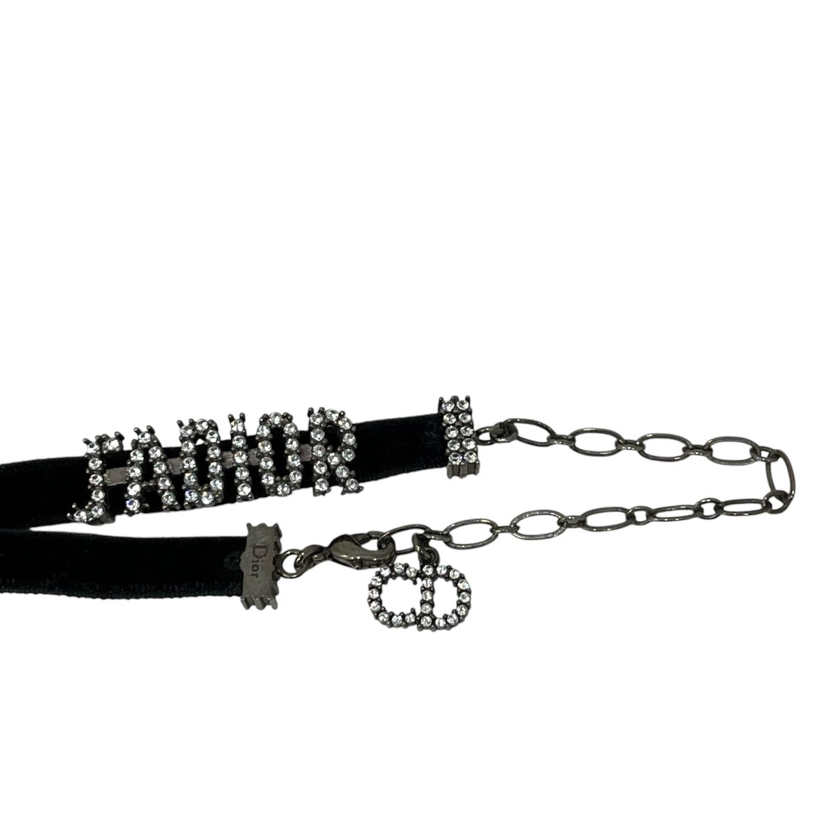 Christian Dior J’ADIOR ラインストーンチョーカー 古着・中古-2枚目のアイテム画像