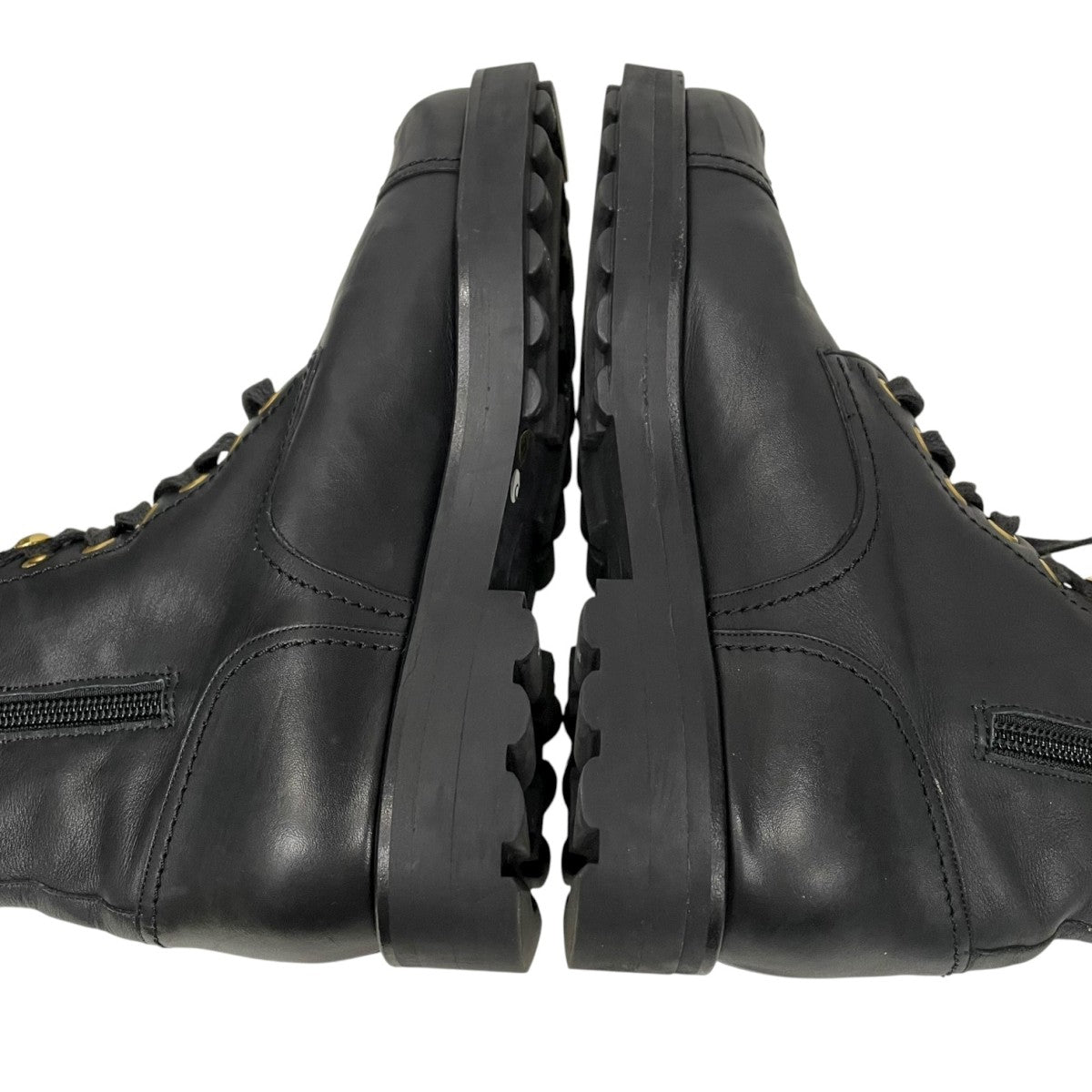 CHANEL(シャネル) ココマーク レースアップブーツ735 1365 735 1365