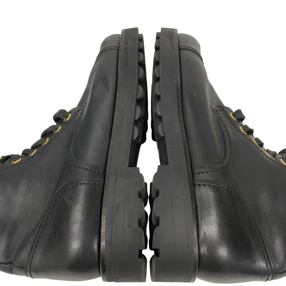 CHANEL(シャネル) ココマーク レースアップブーツ735 1365 735