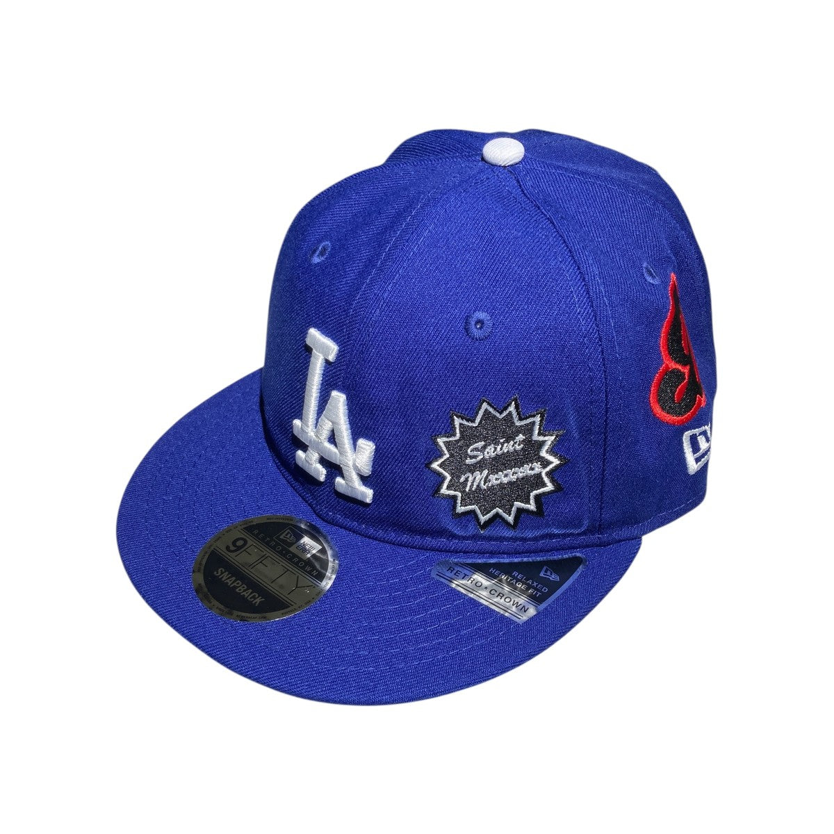 SAINT MICHAEL キャップ SAINT MICHAEL/CAP/SAINT/WHITE+BLUE