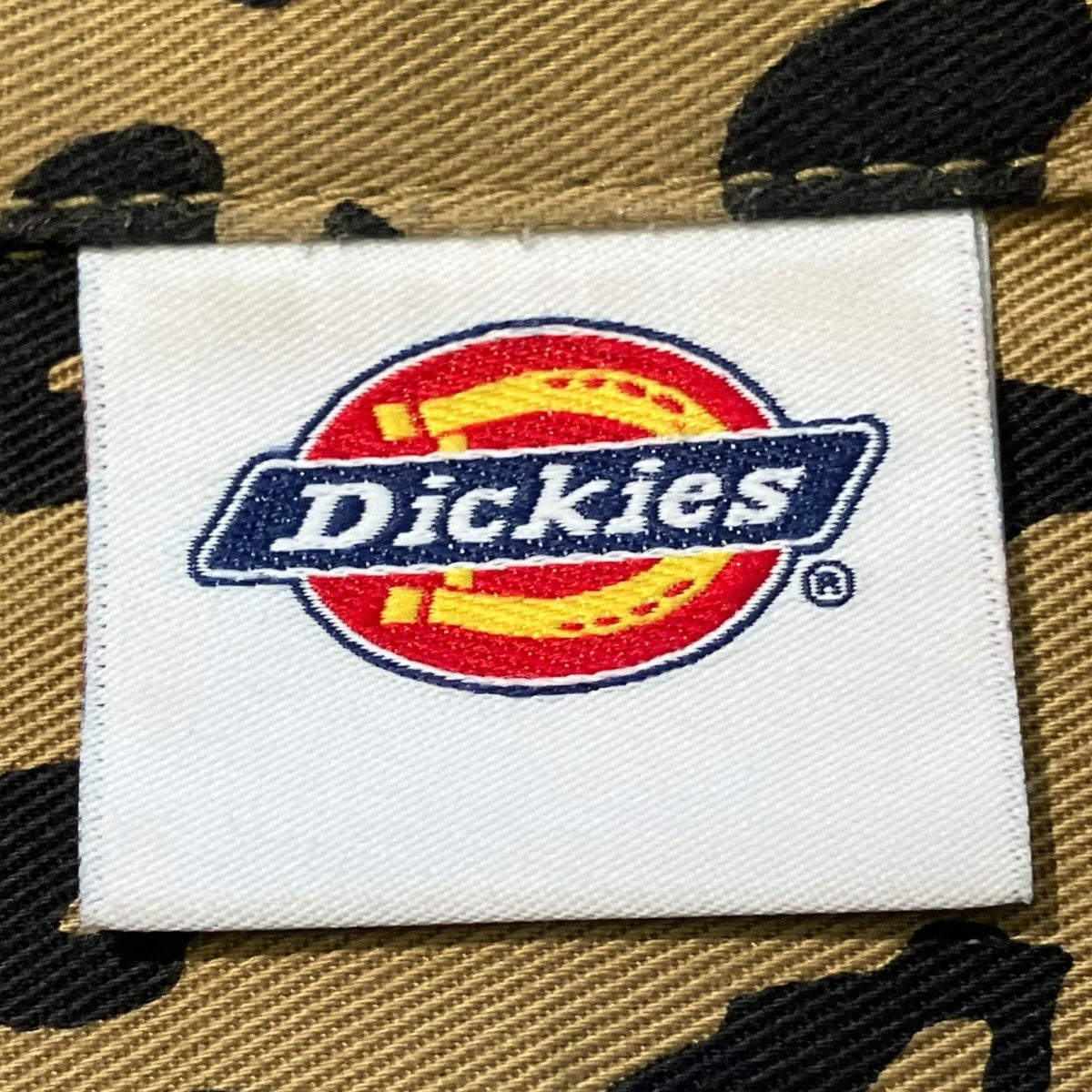 WACKO MARIA 25SSDICKIES LEOPARD WORK SHIRT（TYPE-2）半袖シャツ25SS-WMS-DC02 古着・中古-6枚目のアイテム画像