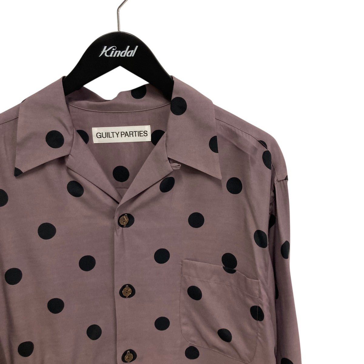 WACKO MARIA ドット長袖シャツ 古着・中古-3枚目のアイテム画像