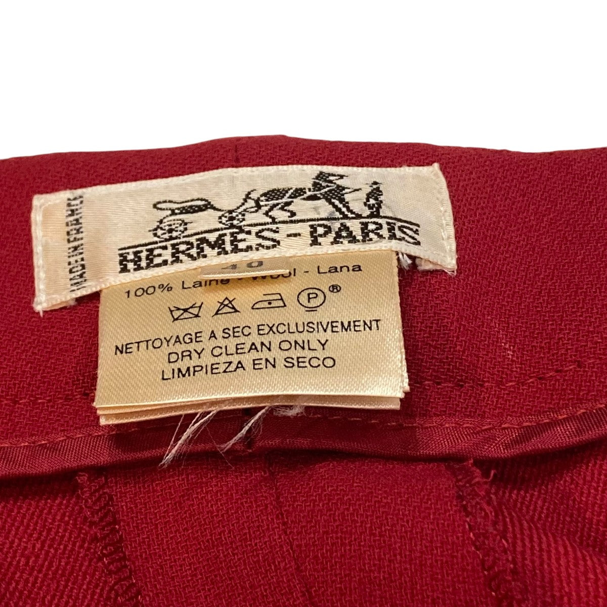 HERMES パンツ 古着・中古-8枚目のアイテム画像