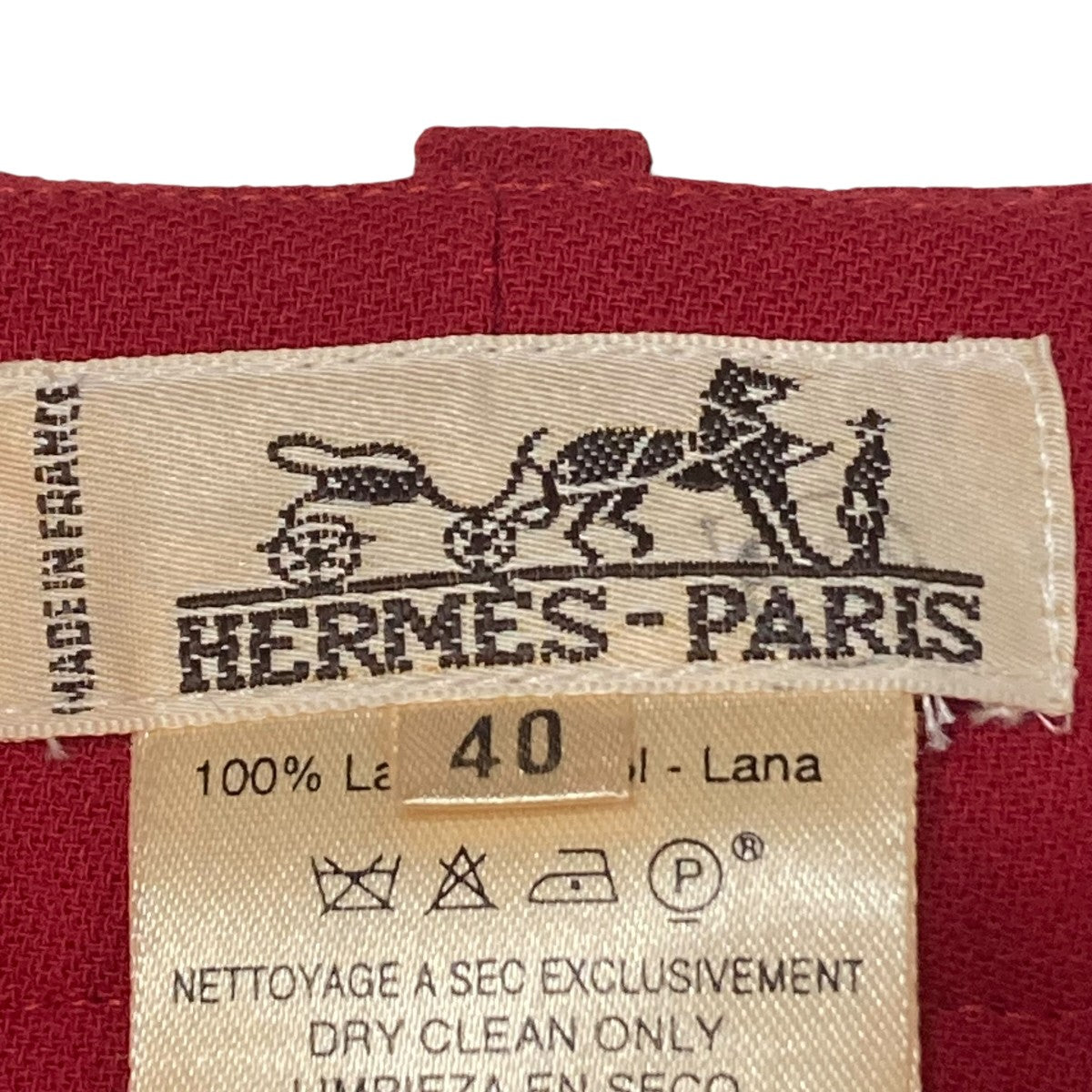 HERMES パンツ 古着・中古-9枚目のアイテム画像