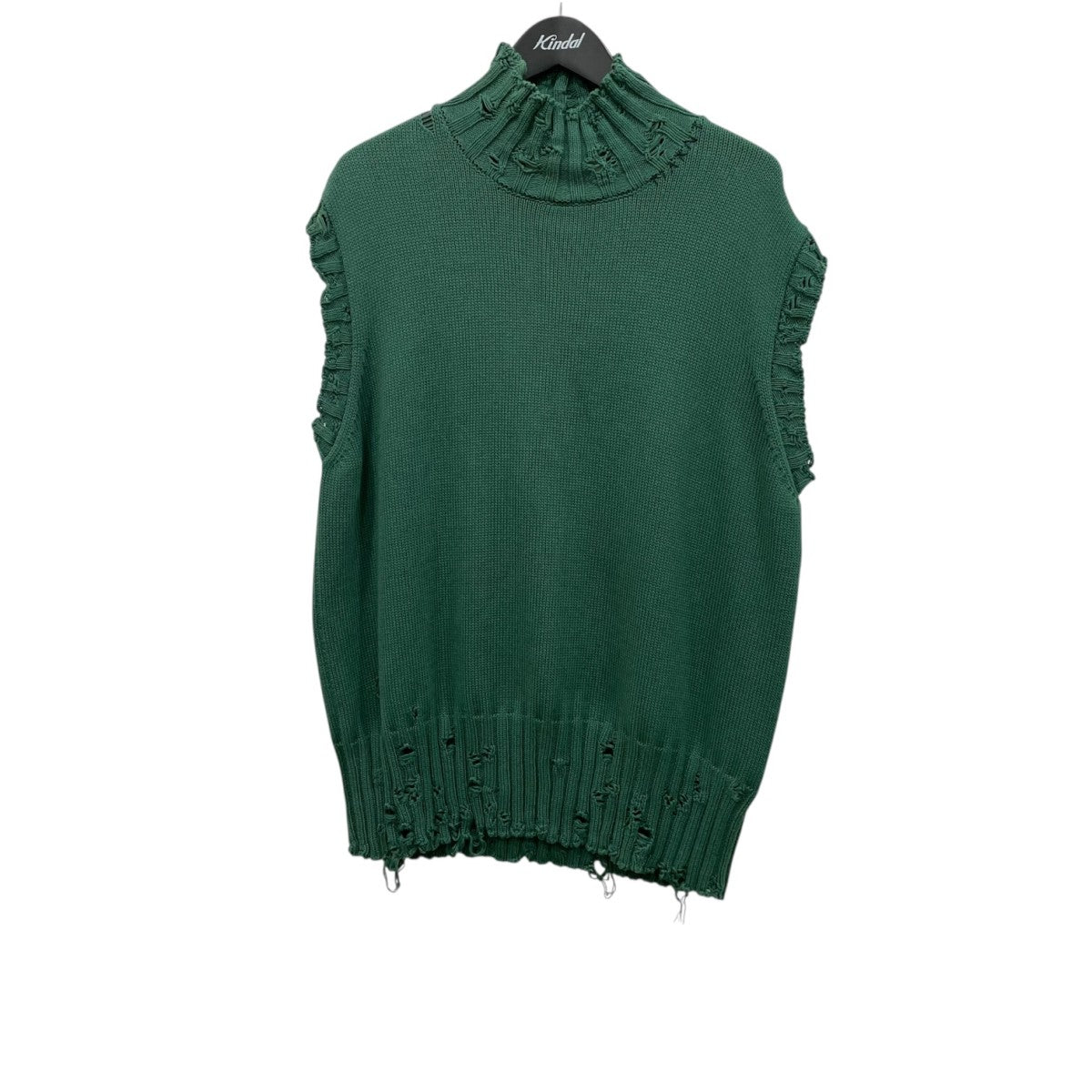 【ほぼ未使用】 MARNI 23SS ダメージニットベスト MARNI ダメージベスト 【ほぼ未使用】 MARNI 23SS ダメージニットベスト